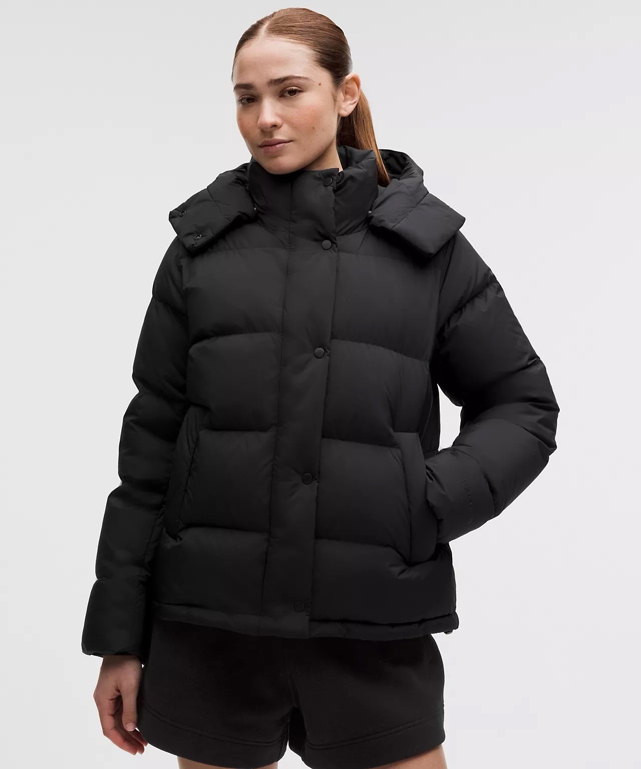 $348 Lululemon Wunder Puff 600 Down Fill Puffer Jacket Women\'s Size 4 Black New $348 Lululemon Wunder Puff 600 Down Fill Puffer Jacket Women\'s Size 4 Black New