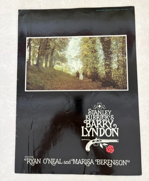 Barry Lyndon 1975 Stanley Kubrick Warner Bros Exhibitor Promo Brochure 11\