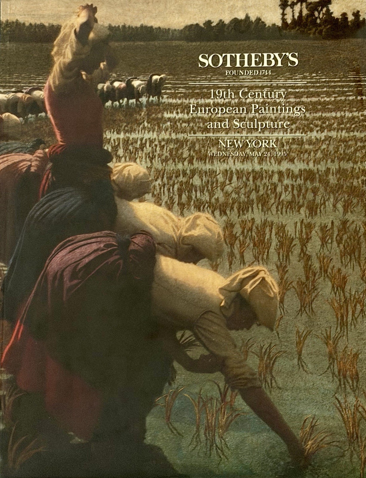 Sotheby’s 19th Century European Paintings & Sculpture May 24 1995 Catalog