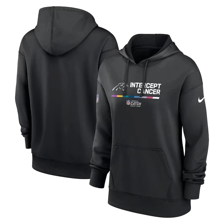 Nike Original Women\'s NFL Carolina Panthers Crucial Catch Performance Hoodie Nike Original Women\'s NFL Carolina Panthers Crucial Catch Performance Hoodie
