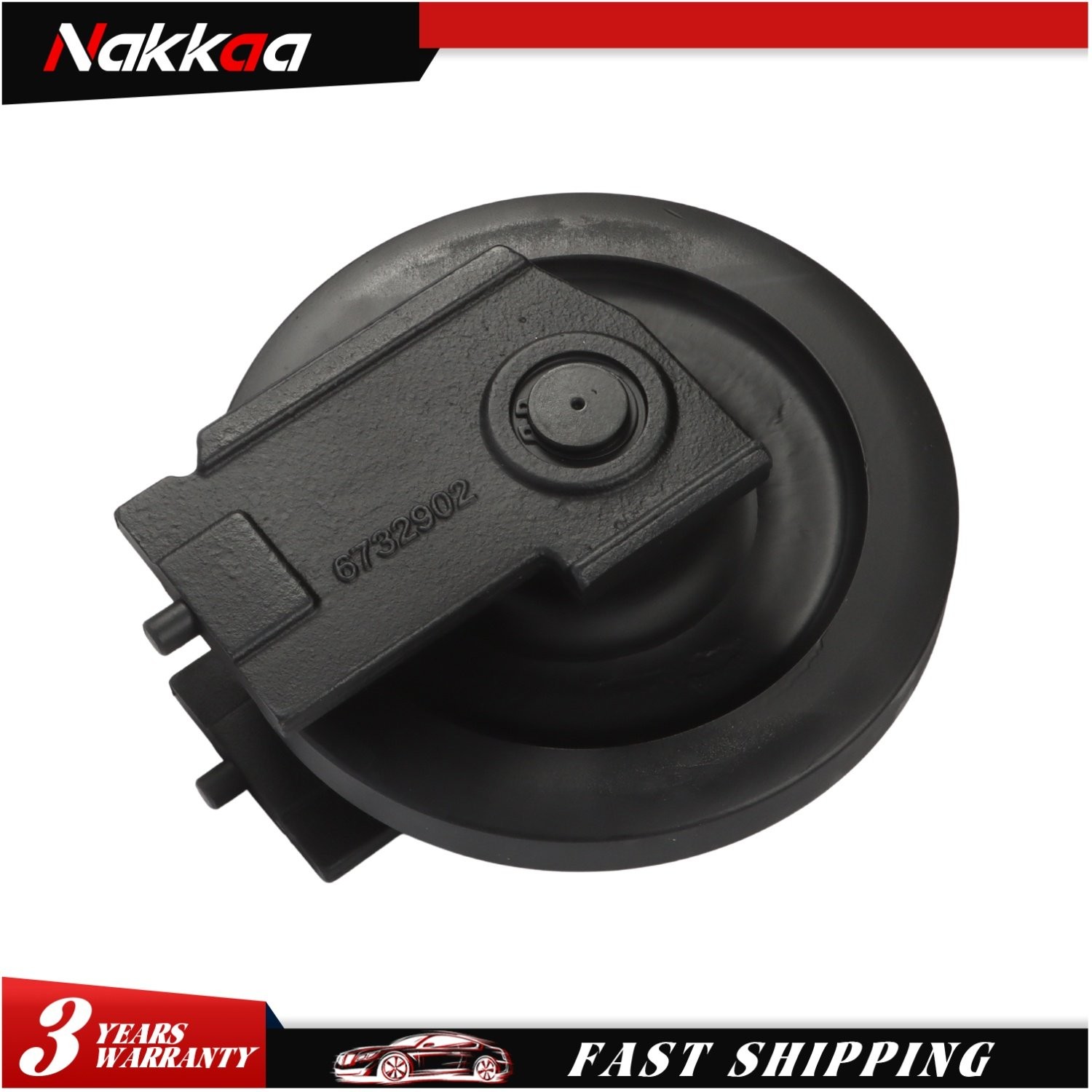 6693237 Track Idler Pulley - Front For Bobcat T190 T200 T300 T630 864 T650 T770