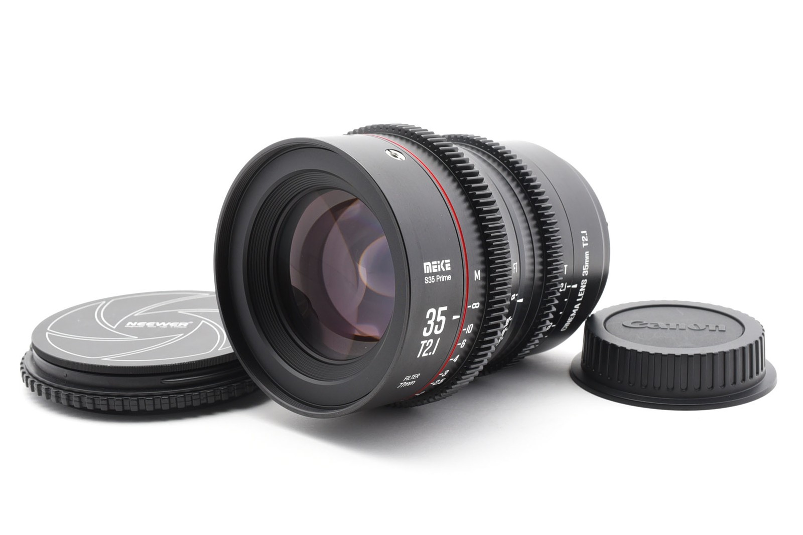 [RARE Unused] Meike 35mm T2.1 S35 Prime Cine Lens Canon EF Mount From JAPAN