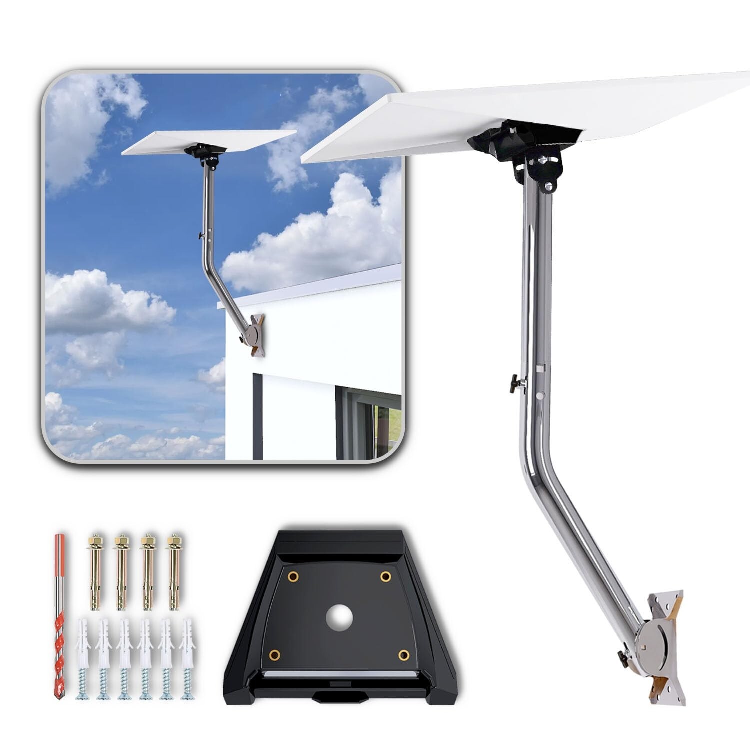 Starlink Mount for Standard 4/4X/Gen 3,Adjustable Starlink Wall Mount Gen 3/V3 Starlink Mount for Standard 4/4X/Gen 3,Adjustable Starlink Wall Mount Gen 3/V3