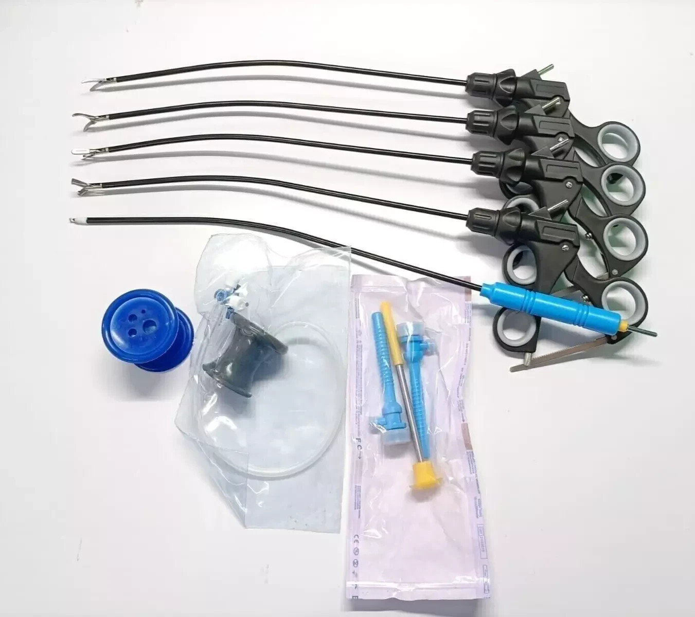 Laparoscopic Single-Incision Surgery SILS Port Gynecology Instruments Set 7Piece