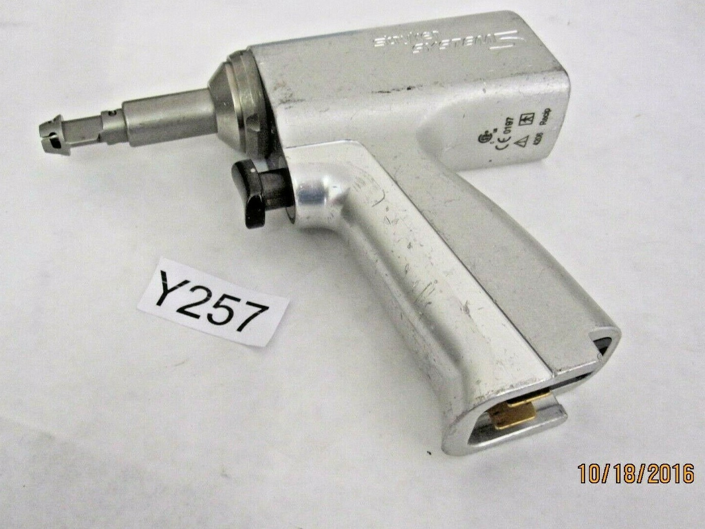 Stryker System 5 Orthopedic Reciprocating Saw Handpiece 4206 Stryker System 5 Orthopedic Reciprocating Saw Handpiece 4206