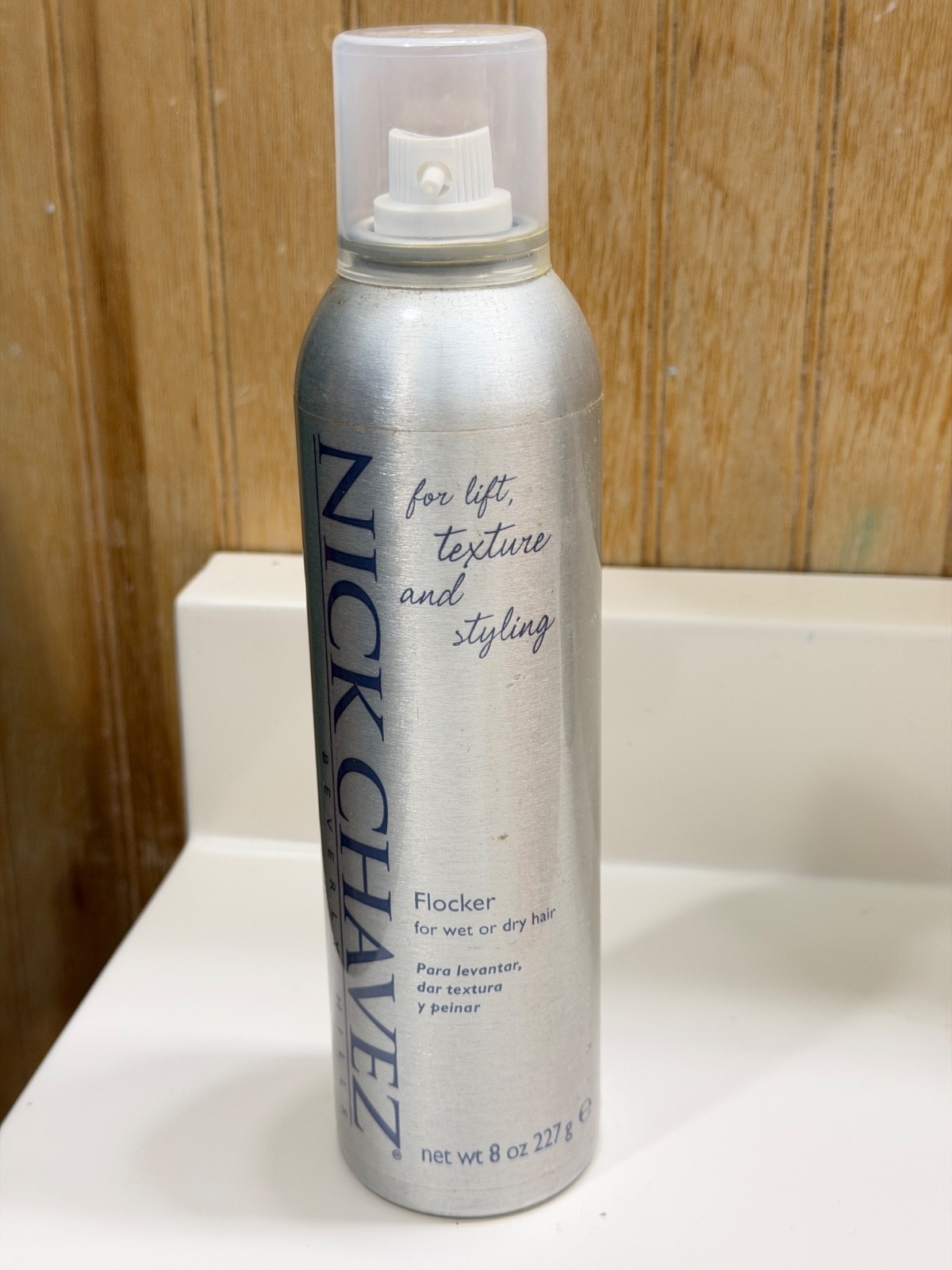 New -Nick Chavez Flocker (Wet/Dry Hair)  For Lift And Texture 8 OZ