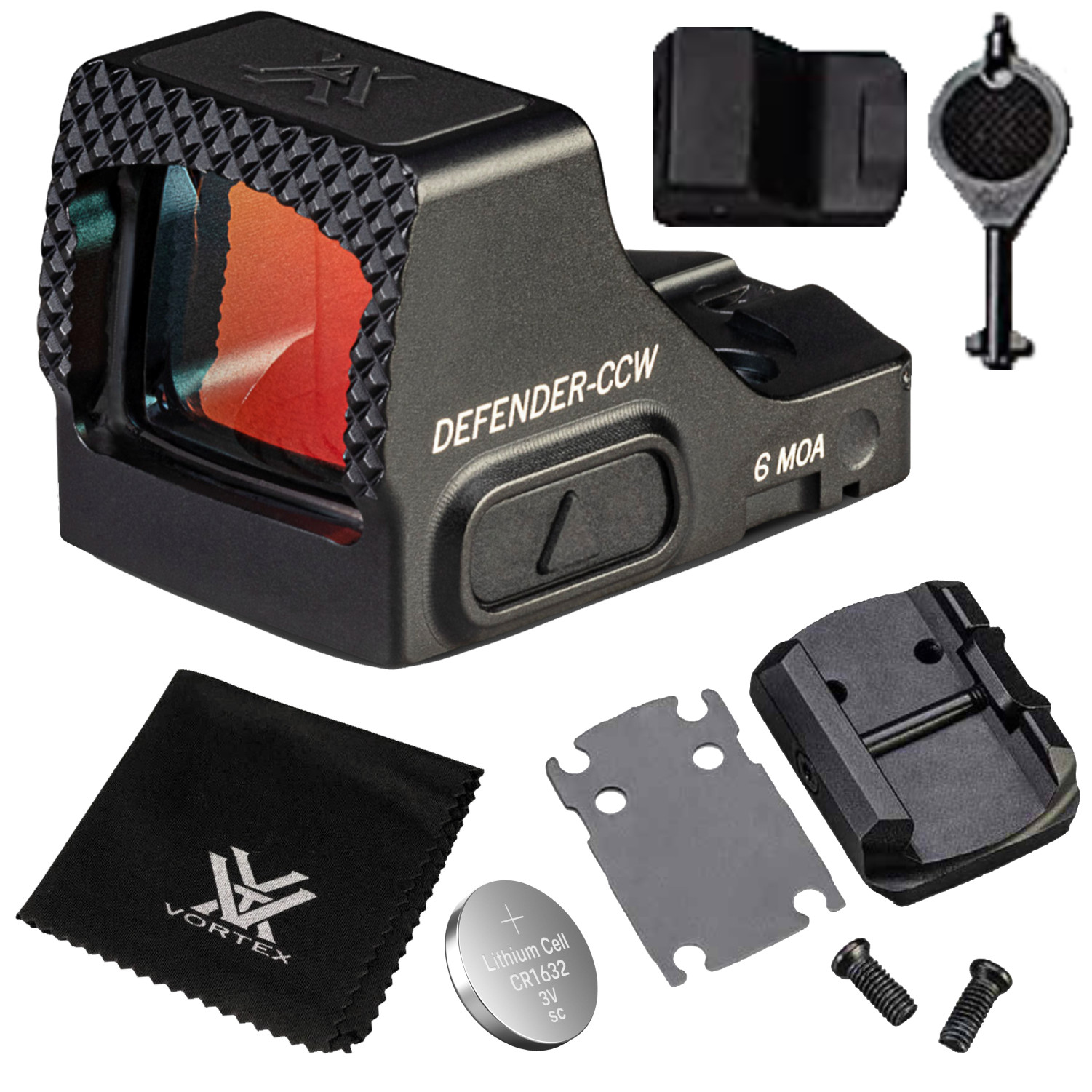 Vortex Optics Defender-CCW 6 MOA Red Dot DFCCW-MRD6 Vortex Optics Defender-CCW 6 MOA Red Dot DFCCW-MRD6