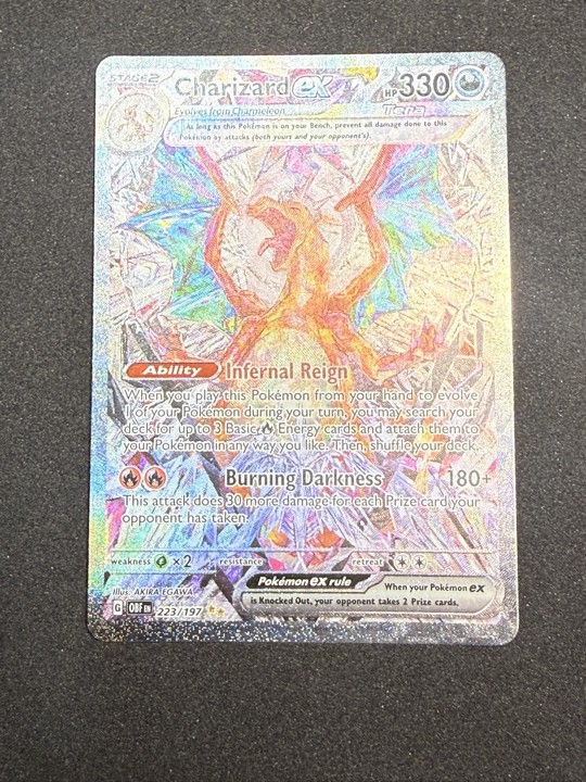 Charizard ex 223/197 SV03: Obsidian Flames Holo