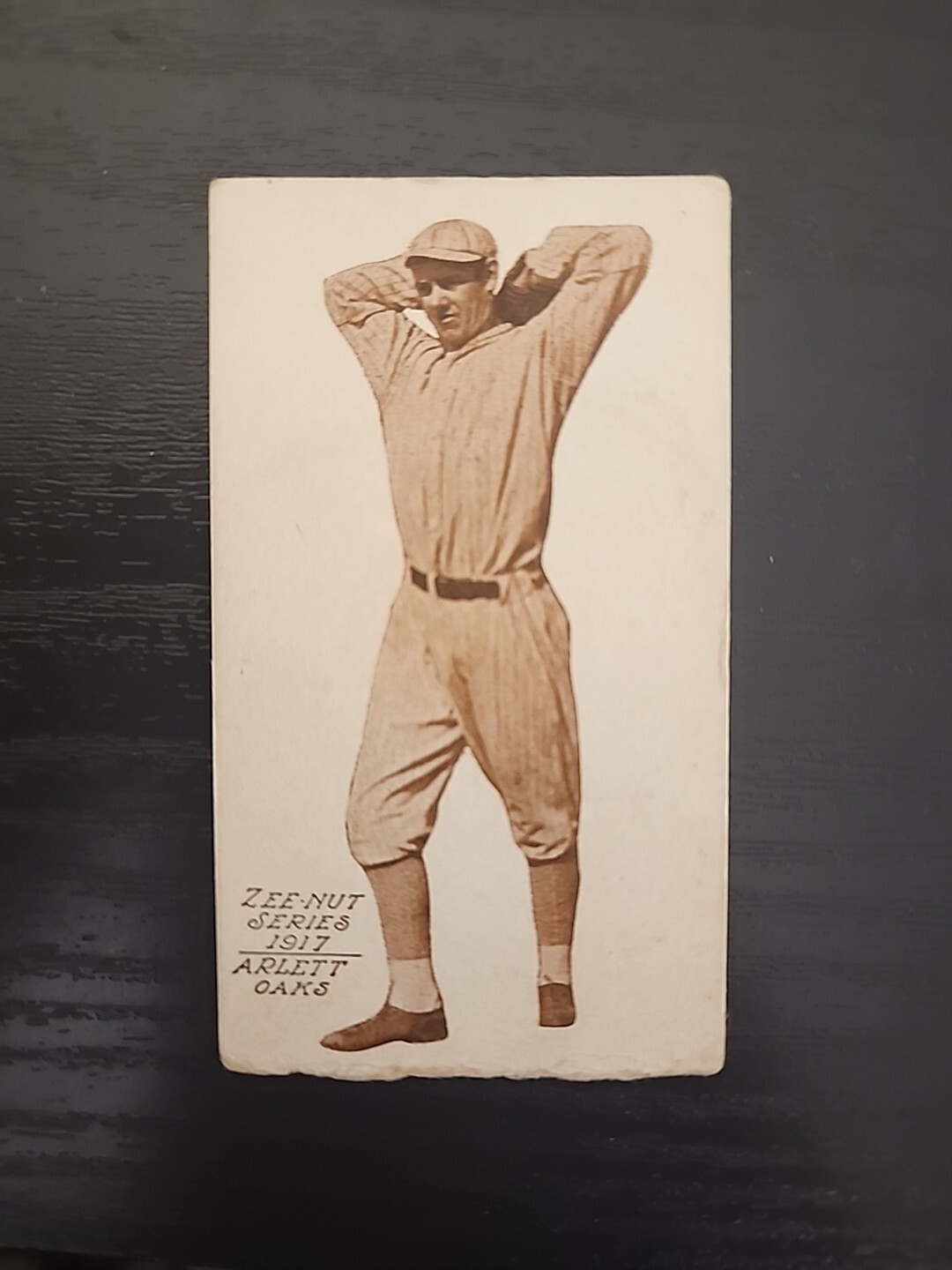 1917 Zeenut (PCL) - Alex Arlette Oaks Card No Tab 1917 Zeenut (PCL) - Alex Arlette Oaks Card No Tab