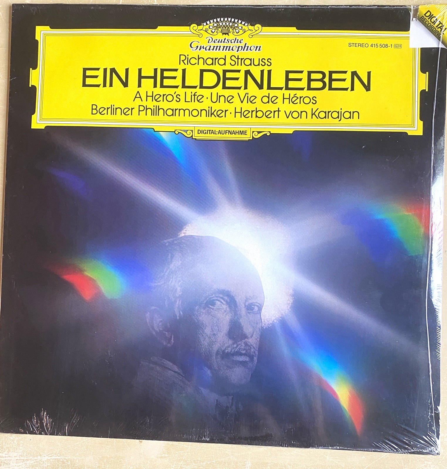 Richard Strauss – Ein Heldenleben – Karajan/Berliner Philharmoniker DG 415 508-1 Richard Strauss – Ein Heldenleben – Karajan/Berliner Philharmoniker DG 415 508-1