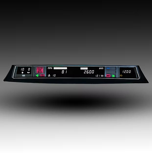 1971-1976 Impala/Caprice LED Digital Panel White LEDs Intellitronix DP1210W