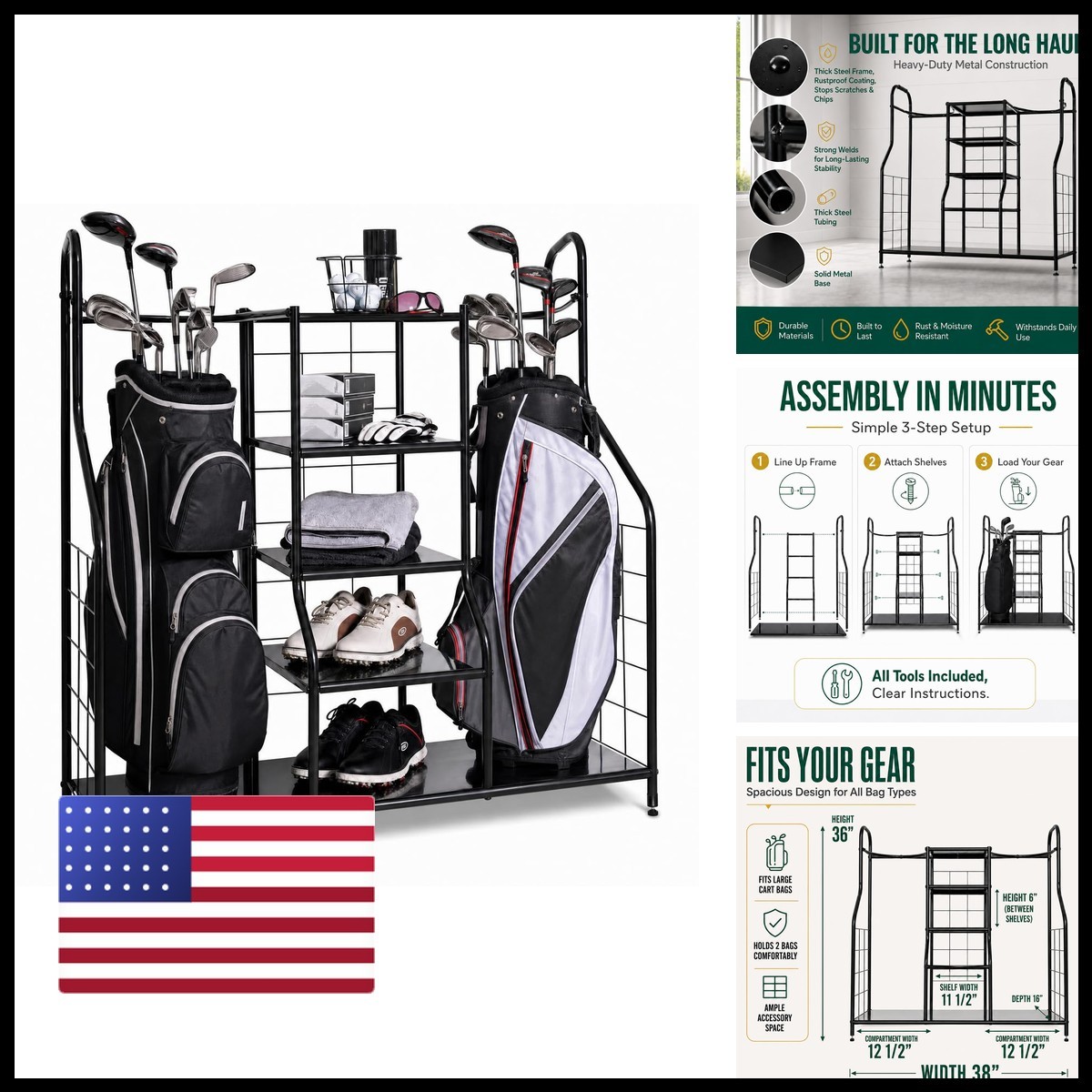 Morvat Golf Organizer Golf Bags, Clubs, Gadgets, Travel Stuff, & Accessories Morvat Golf Organizer Golf Bags, Clubs, Gadgets, Travel Stuff, & Accessories