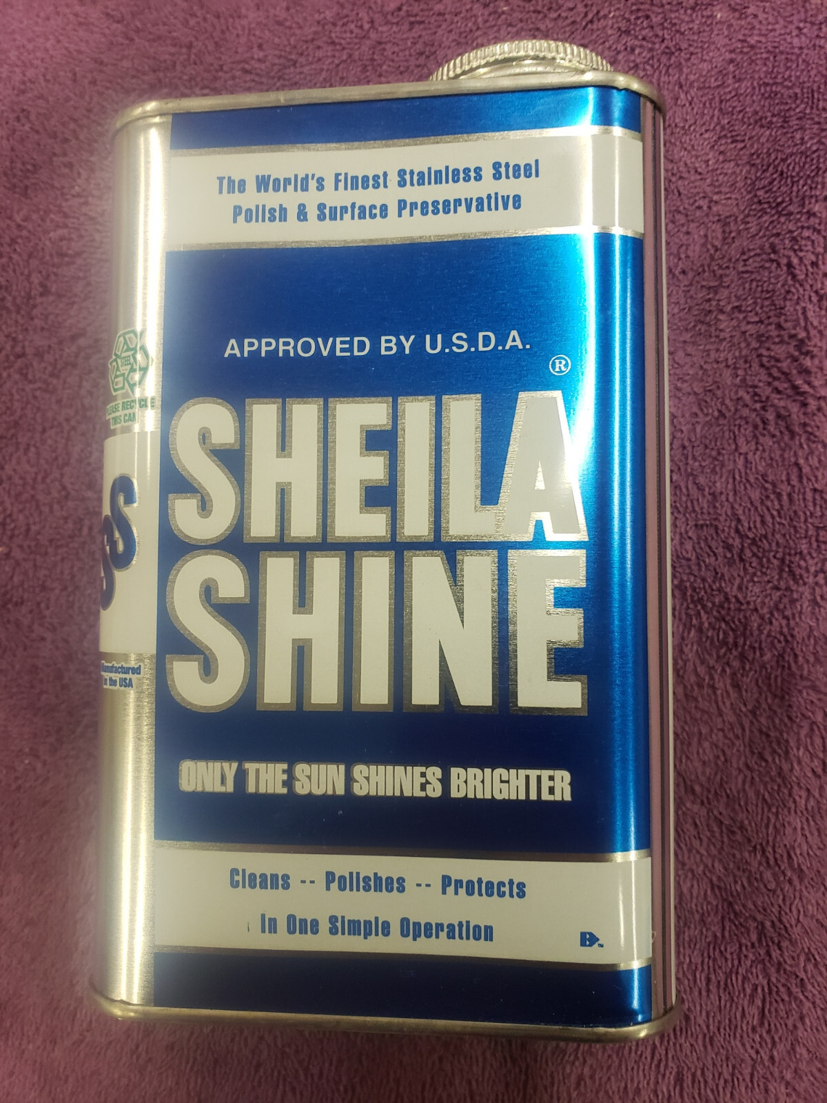 The original Sheila Shine Stainless Steel Cleaner and Polish The original Sheila Shine Stainless Steel Cleaner and Polish