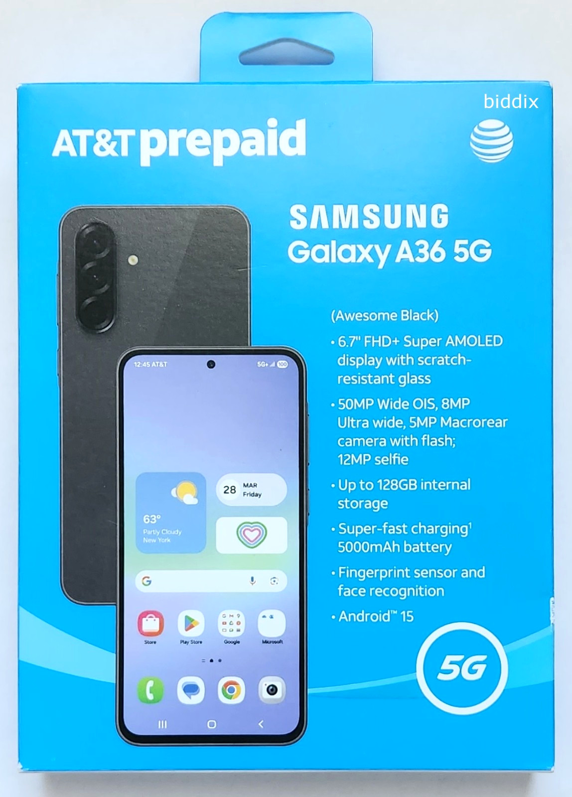 AT&T Samsung Galaxy A36 5G 6.7\