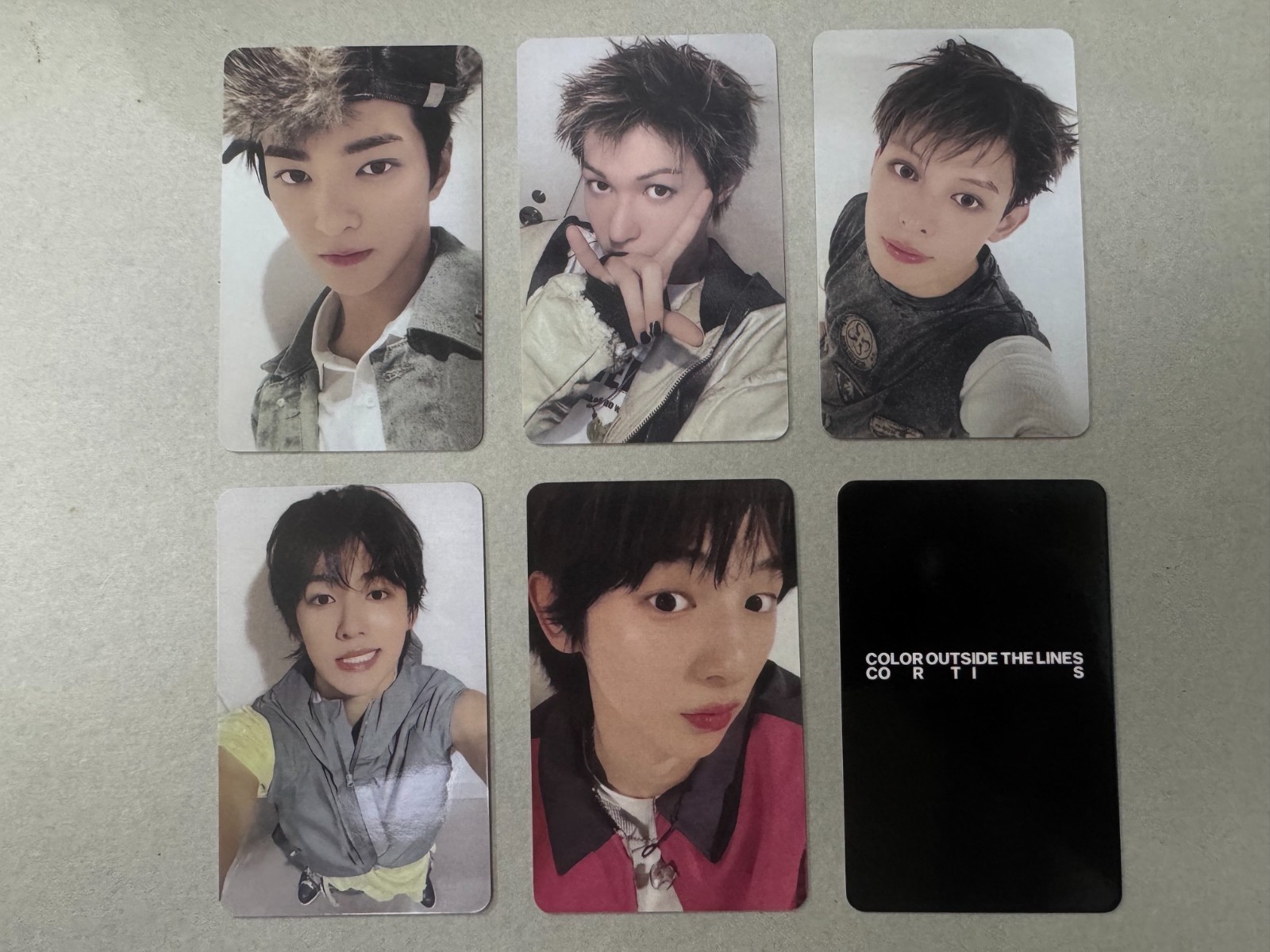 Kpop CORTIS KEONHO JUHOON MARTIN SEONGHYEON JAMES 5 cards 023 Kpop CORTIS KEONHO JUHOON MARTIN SEONGHYEON JAMES 5 cards 023