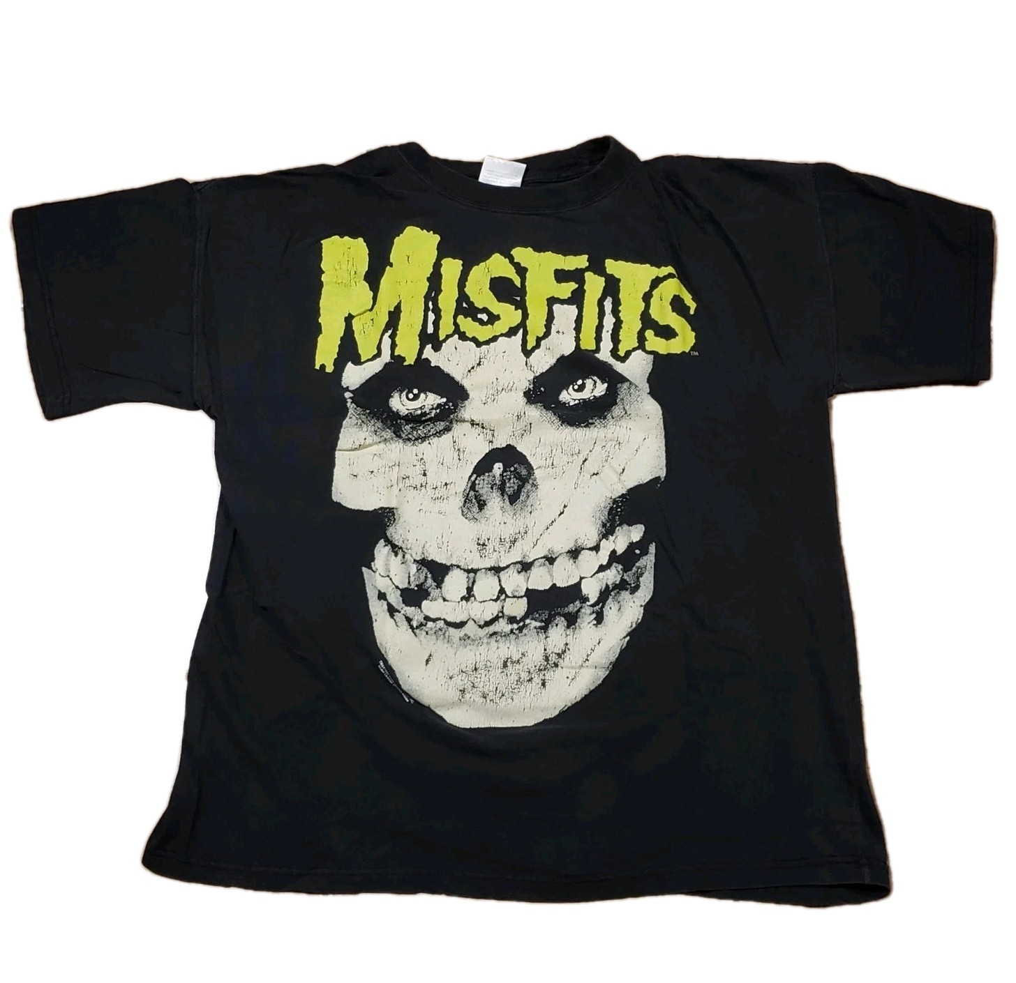 Misfits T Shirt XL 1997 Vintage 90s Crimson Fiend Skull Horror Punk Band Tee