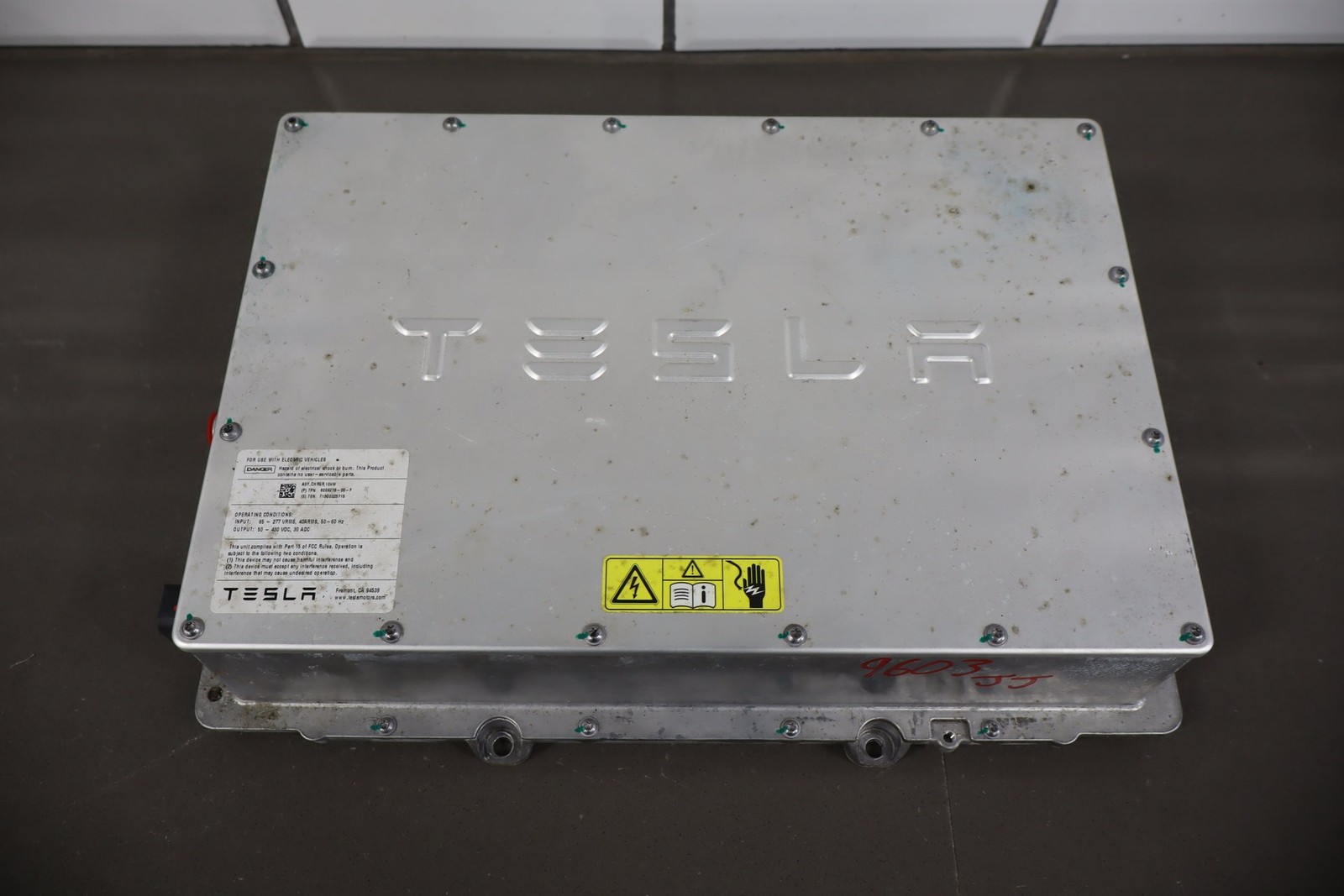 12-15 Tesla Model S Gen 1 High Voltage Battery Charger Module (6009278-00-F) OEM