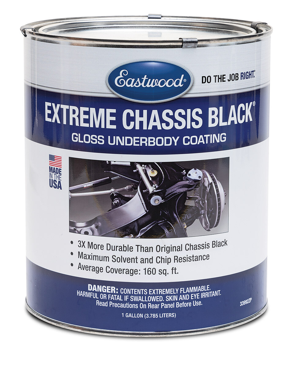 Eastwood Extreme Chassis Black Gloss - Gallon With 89% Gloss Level