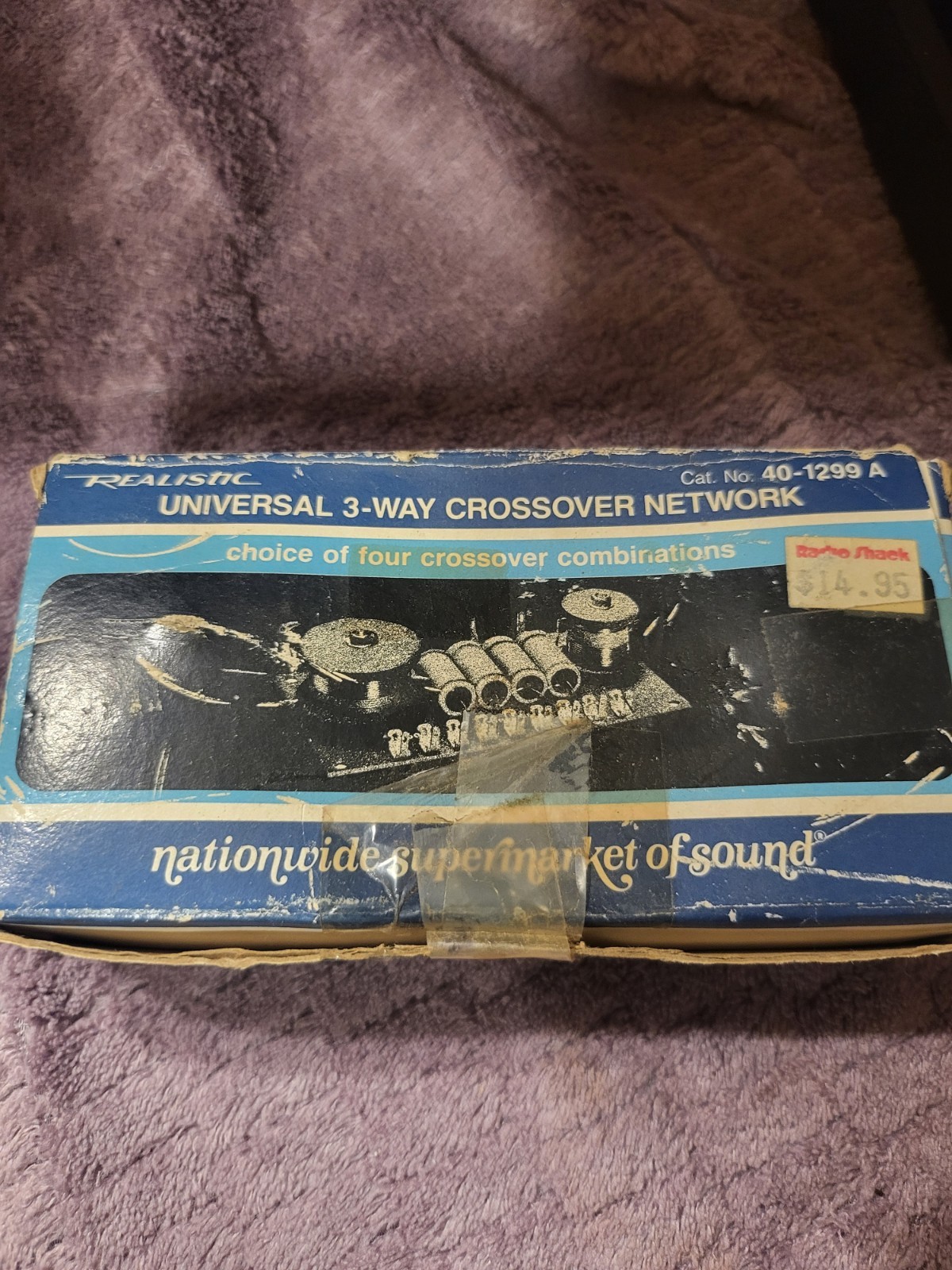 Realistic Universal 3 Way Crossover Network 40-1299A Radio Shack Realistic Universal 3 Way Crossover Network 40-1299A Radio Shack