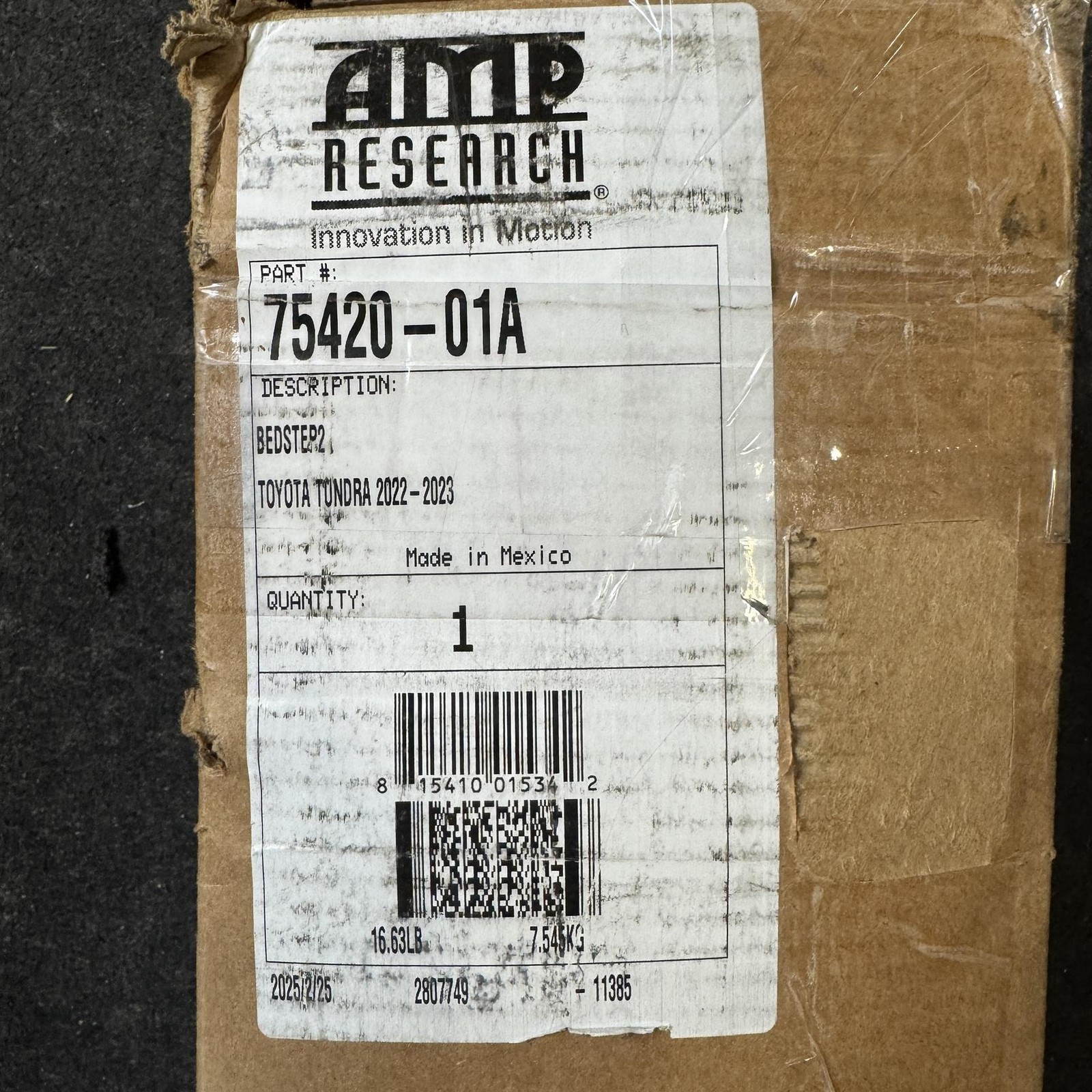 AMP Research 75420-01A RealTruck BedStep2 Step, Fits 2022-25 Tundra w/ 5.5\' Bed AMP Research 75420-01A RealTruck BedStep2 Step, Fits 2022-25 Tundra w/ 5.5\' Bed