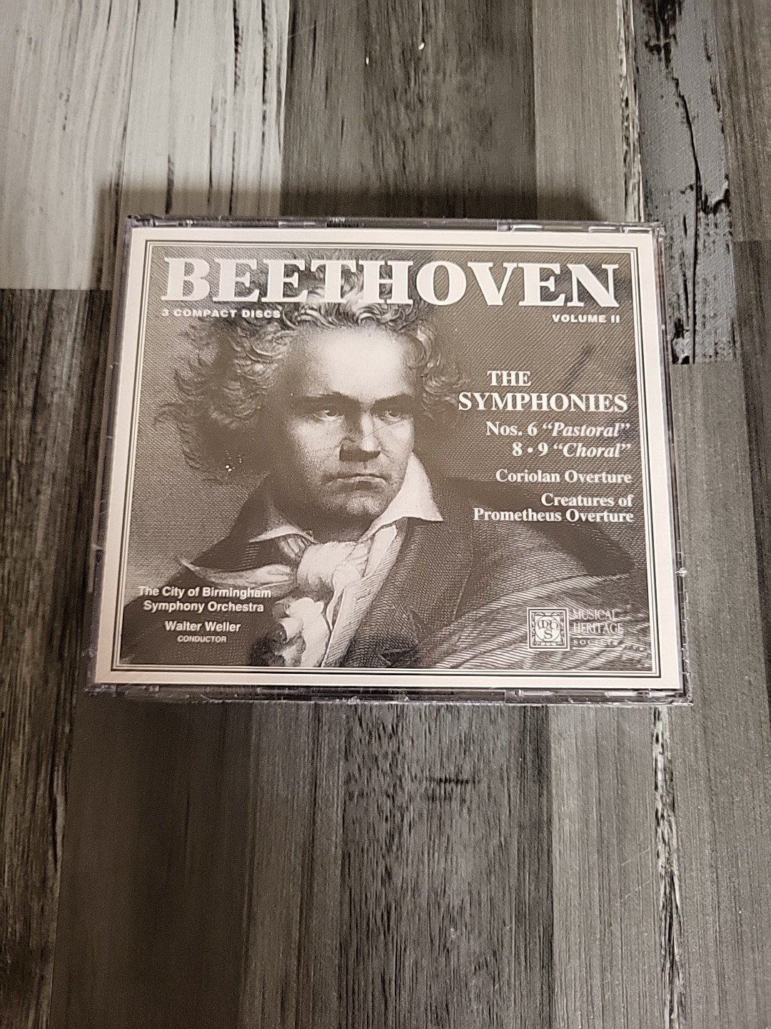 NEW- Beethoven: The Complete Symphonies, Vol. 2 (CD, 1994) 3-Disc Set SEALED NEW- Beethoven: The Complete Symphonies, Vol. 2 (CD, 1994) 3-Disc Set SEALED