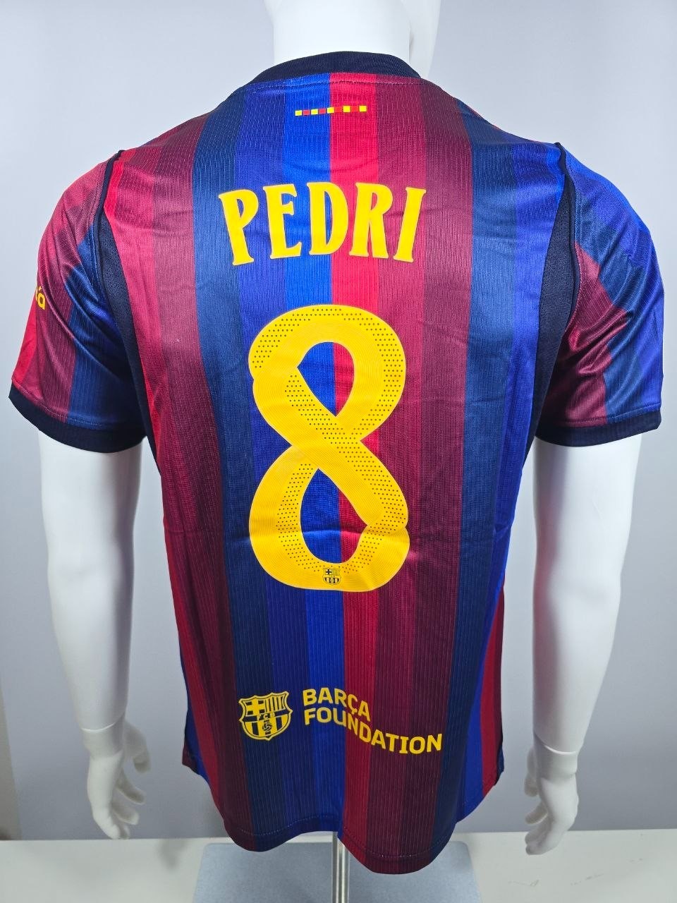 FC Barcelona Home Pedri #8 Fan Version Soccer Jersey 2026/27 Football Shirt
