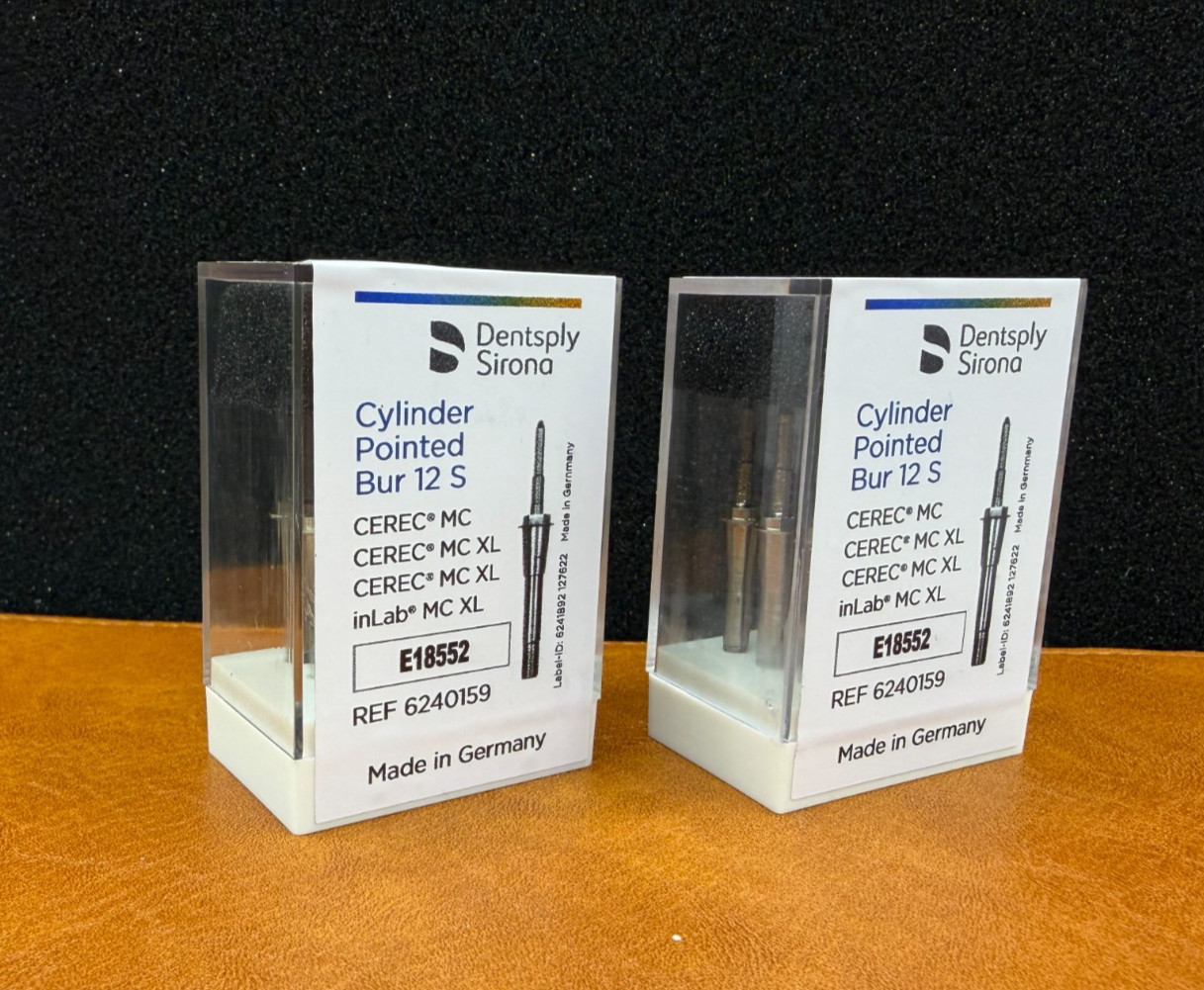 Brand New Sealed CEREC® MCXL Cylinder Pointed Bur #12S Brand New Sealed CEREC® MCXL Cylinder Pointed Bur #12S