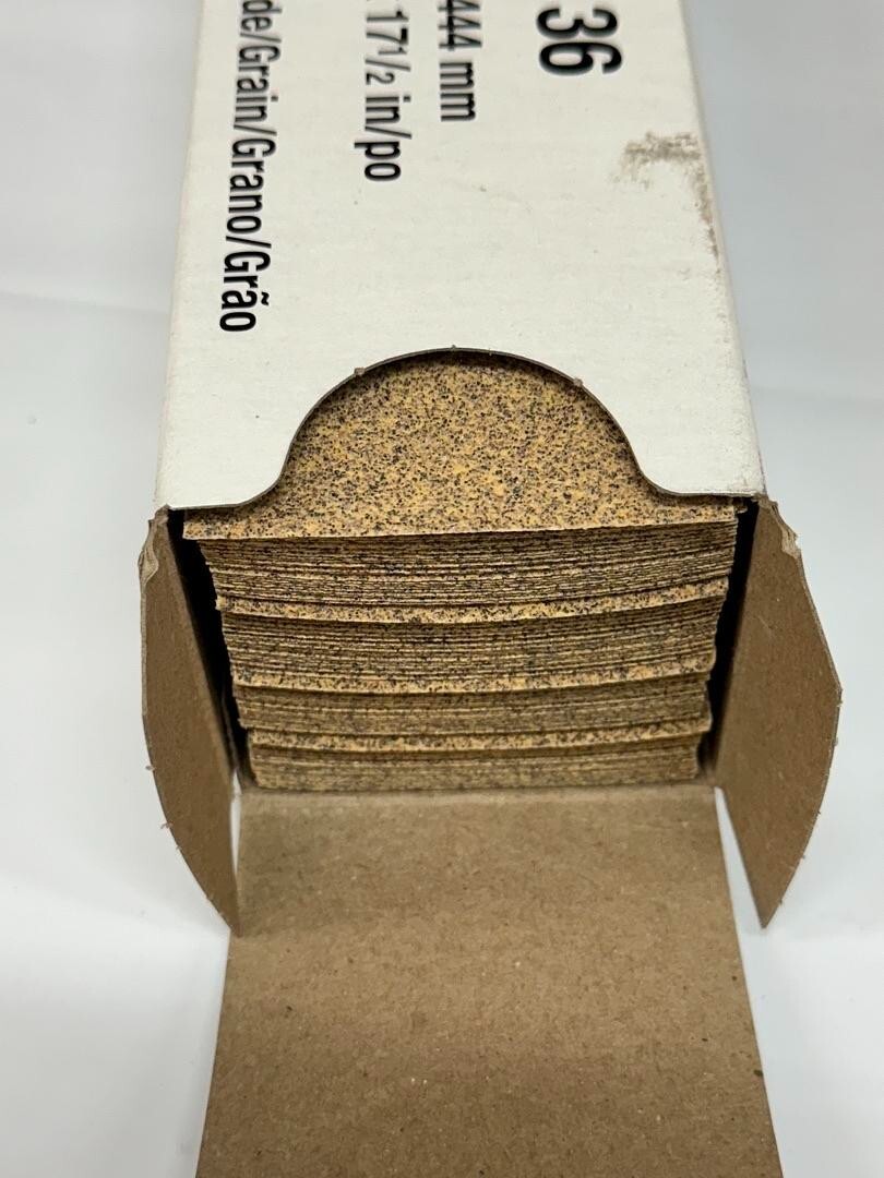 3M 02136  PAPER ABRASIVE 100 SHEETS IN BOX, GRADE 60D 17.5\