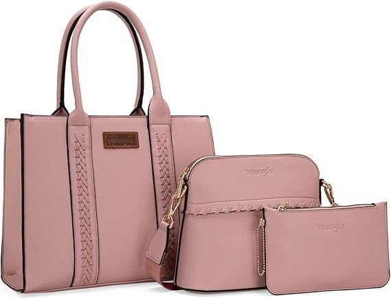 Wrangler 3Pcs Purses for Women Tote Bag Crossbody Handbag Sets with Strap-NWT Wrangler 3Pcs Purses for Women Tote Bag Crossbody Handbag Sets with Strap-NWT