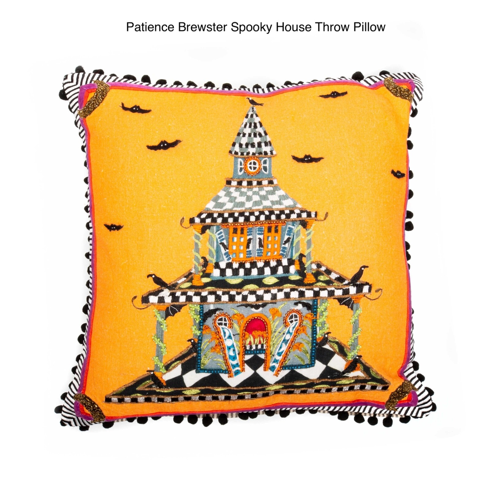 Mackenzie Patience Brewster Spooky House Pillow Childs 20\