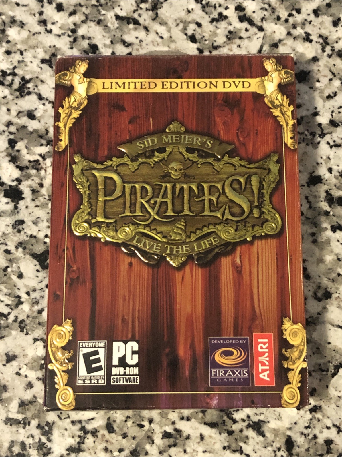 Sid Meier\'s Pirates Limited Edition (PC) Untested - With Map & Manual Sid Meier\'s Pirates Limited Edition (PC) Untested - With Map & Manual