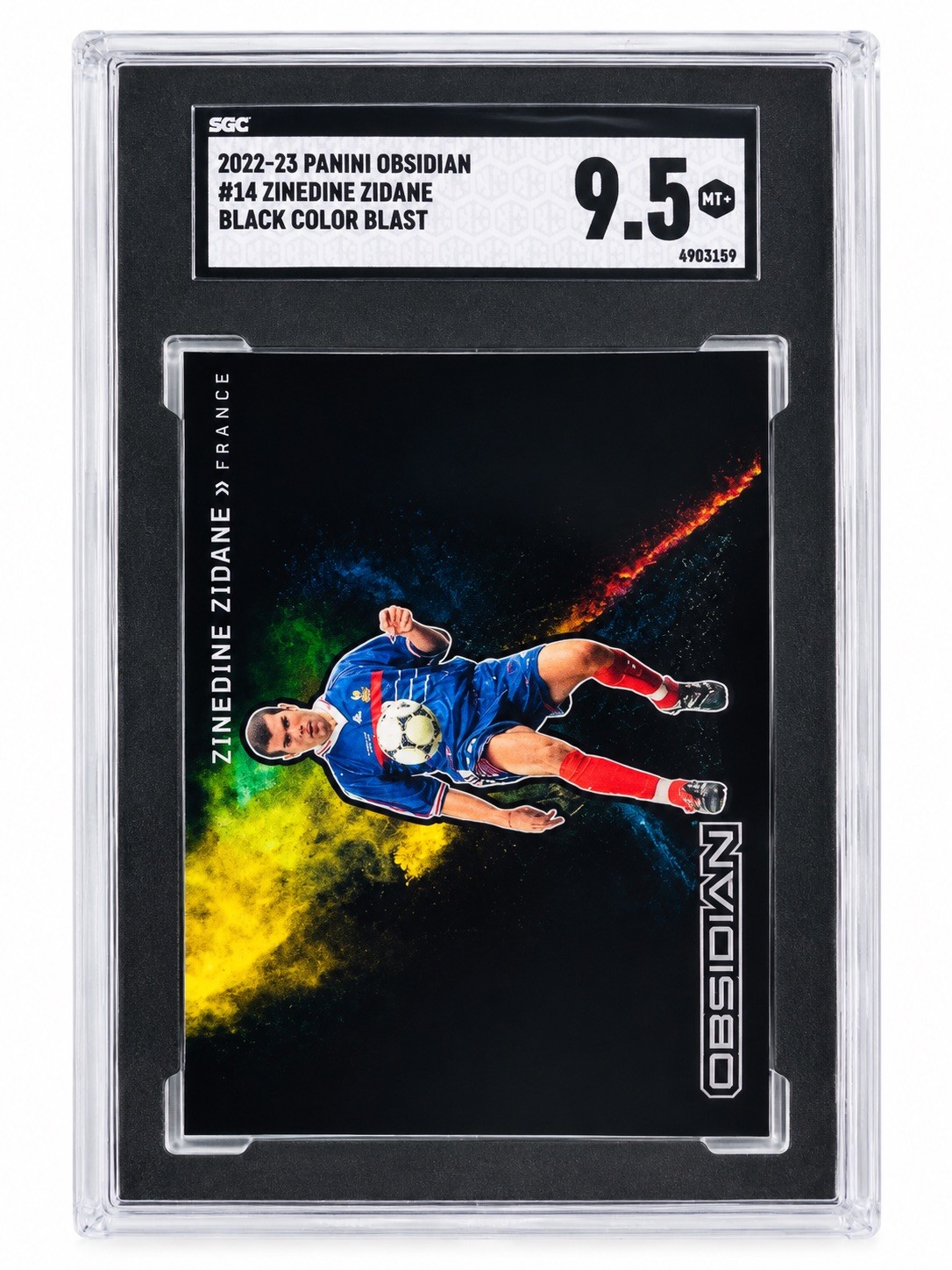 2022 Obsidian Zinedine Zidane SGC 9.5 2022 Obsidian Zinedine Zidane SGC 9.5