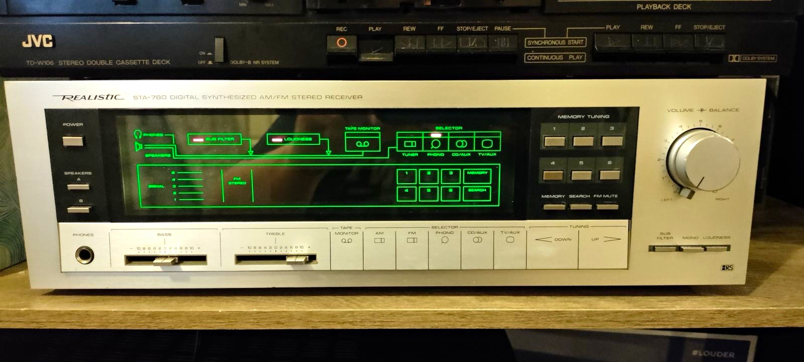 Realistic STA-780 Digital Synthesized AM/FM Stereo Receiver RARE Vintage Realistic STA-780 Digital Synthesized AM/FM Stereo Receiver RARE Vintage