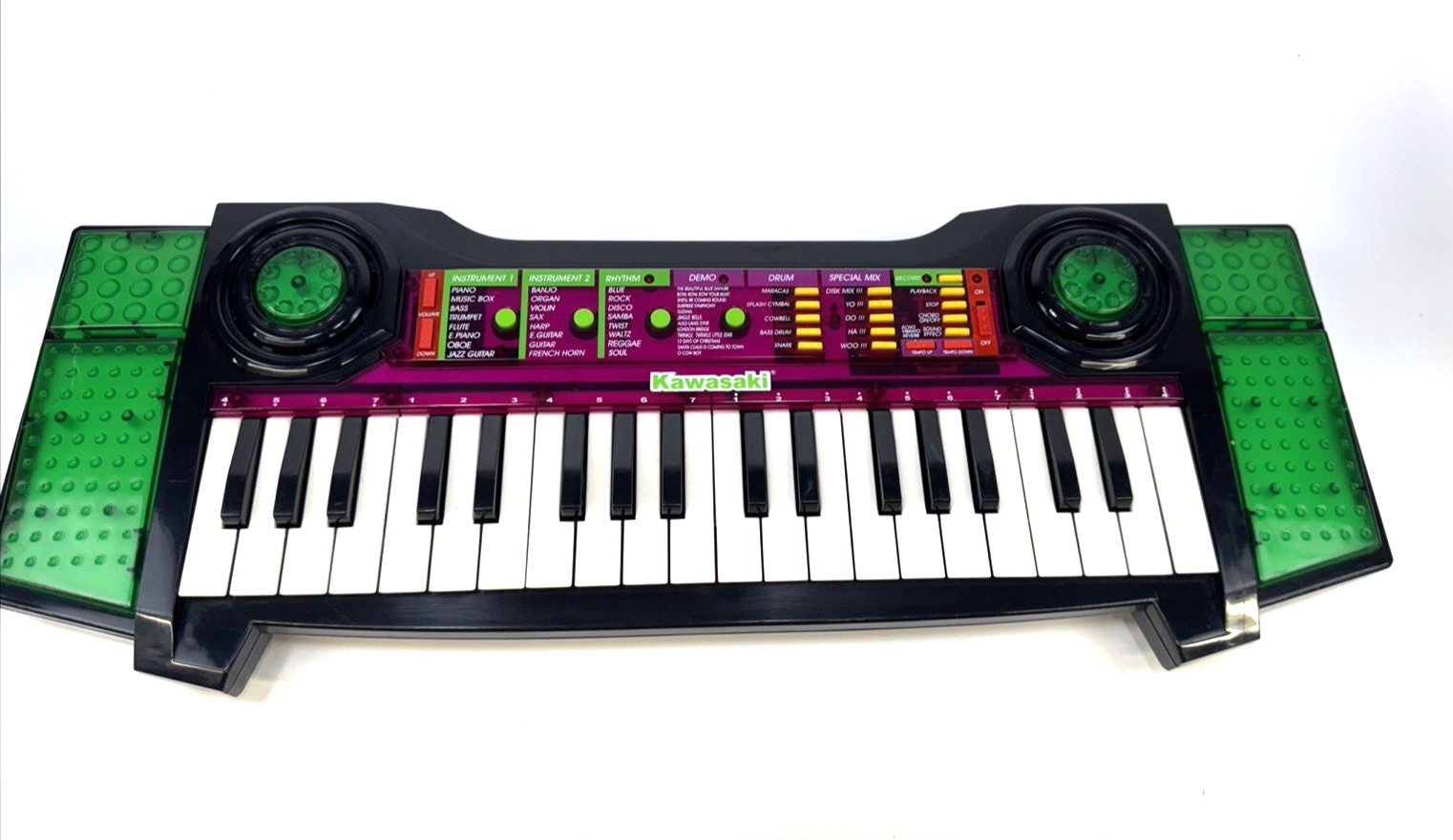 Vintage Kawasaki Kids Keyboard (No. 9910121.6) Sound Effects,Record,Drum Tested Vintage Kawasaki Kids Keyboard (No. 9910121.6) Sound Effects,Record,Drum Tested