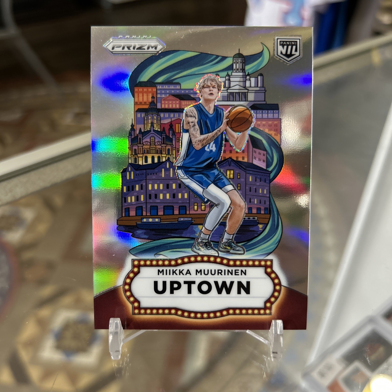 2025-26 Panini Prizm Uptown #3 Miikka Muurinen Rare Insert Card Case Hit SSP