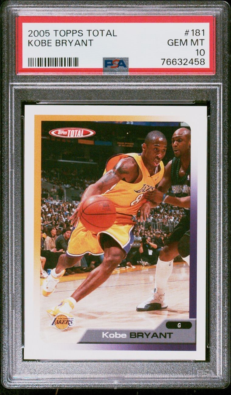 Kobe Bryant 2005-06 Topps Total #181 PSA 10 GEM MINT 🔥 Lakers HOF Rare