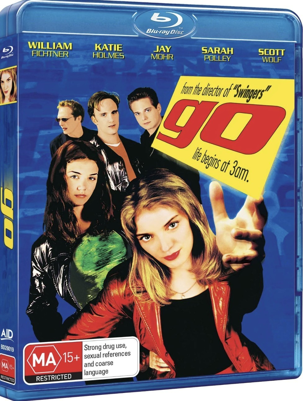 GO (1999) Katie Holmes Jay Mohr Blu-Ray BRAND NEW (Region Free)