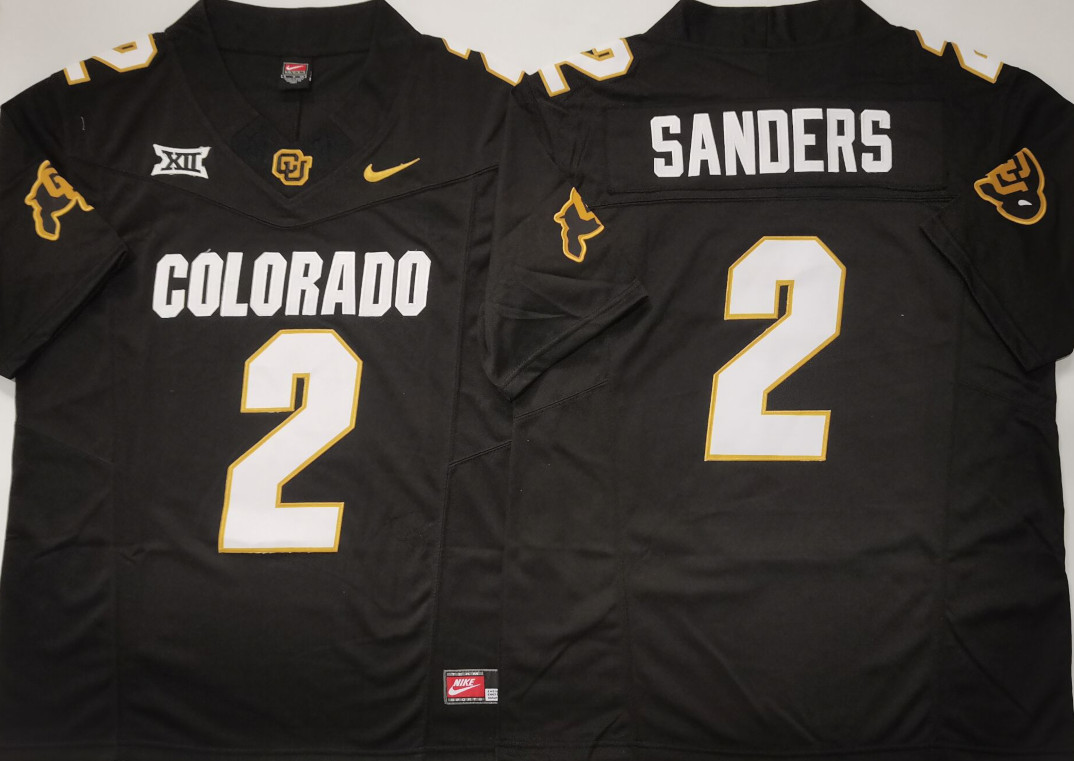 21 Colors Shedeur Sanders 2# Colorado Buffaloes Jersey All Stitched 21 Colors Shedeur Sanders 2# Colorado Buffaloes Jersey All Stitched