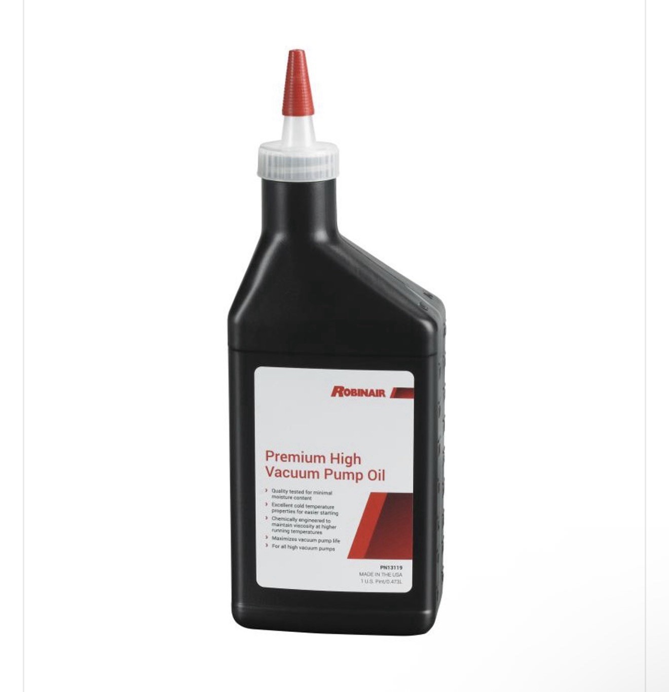 Robinair Premium High Vacuum Pump Oil 13119-1 Pint Bottle Robinair Premium High Vacuum Pump Oil 13119-1 Pint Bottle