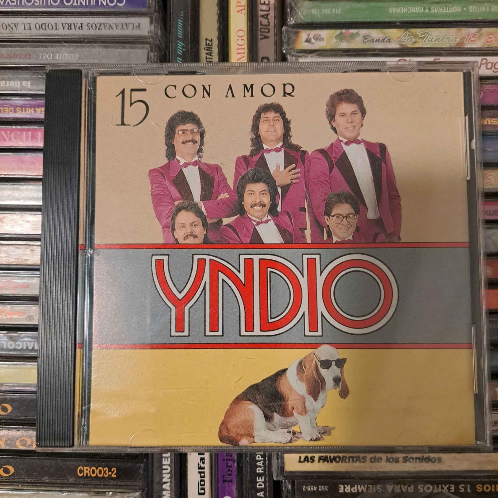 Grupo Yndio 15 Con Amor CD Capitol EMI 1992 Musica Romantica Norteno Balada