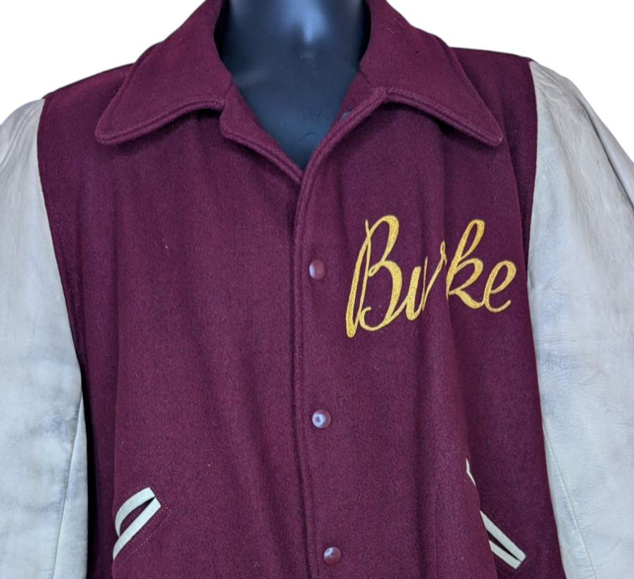 Butwin Vintage 1950s Varsity Jacket Burke Sisler Hummel Size XL Butwin Vintage 1950s Varsity Jacket Burke Sisler Hummel Size XL