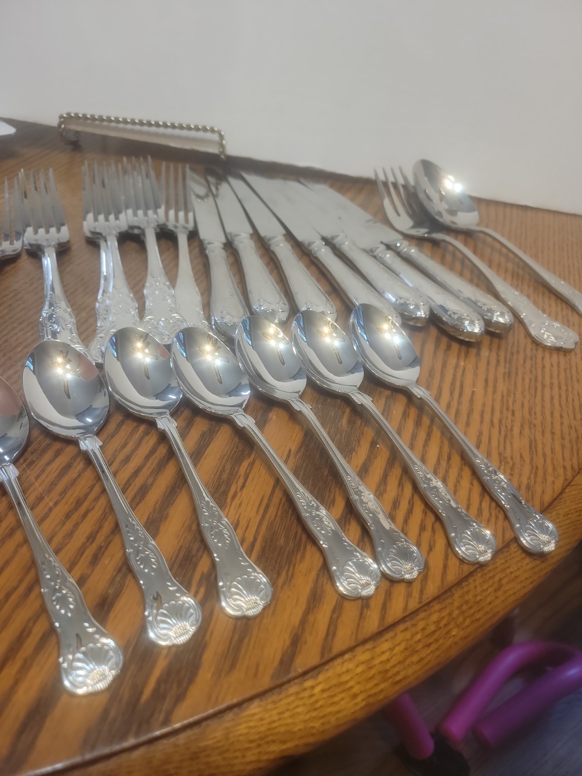 Vintage Wallace Silverware 7pcs Set Vintage Wallace Silverware 7pcs Set
