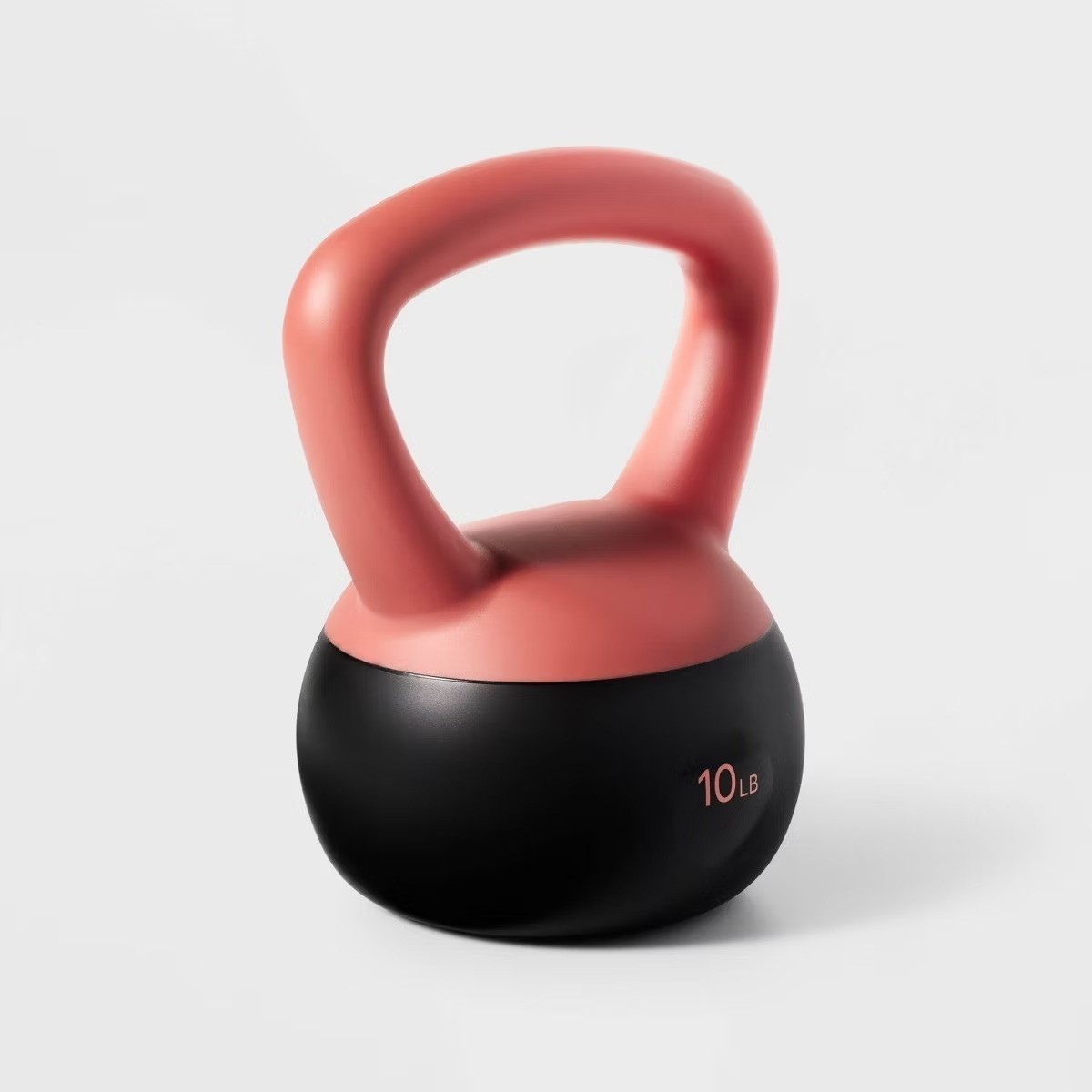 Soft Kettlebell 10lb Peach Orange, Single Piece 