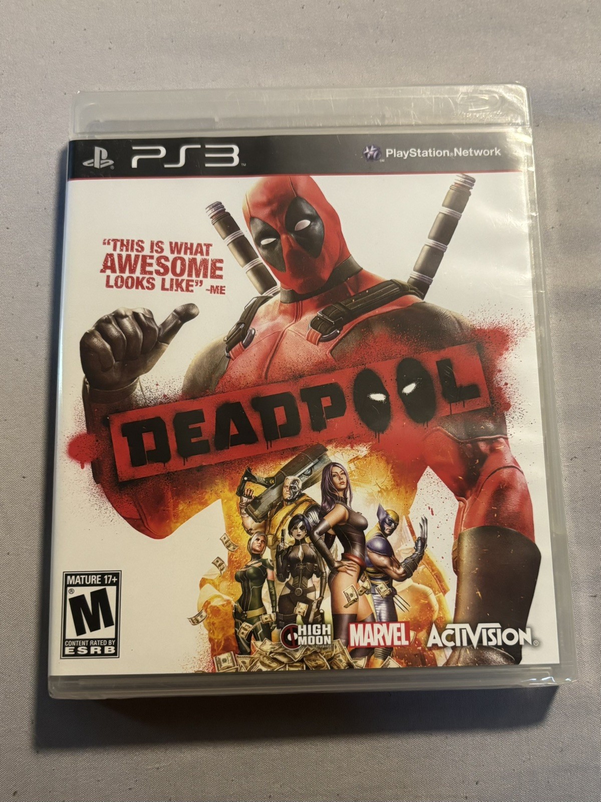Deadpool (Sony PlayStation 3, 2013) PS3 Rare Grail - Factory Sealed MINT Deadpool (Sony PlayStation 3, 2013) PS3 Rare Grail - Factory Sealed MINT