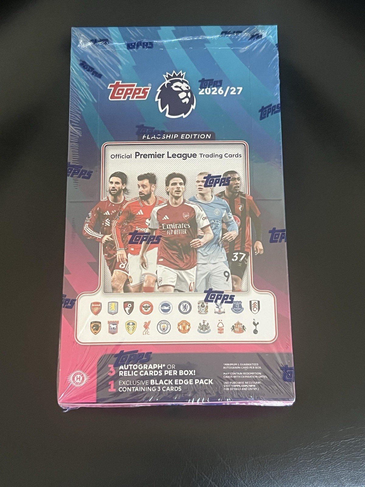 2026/27 Topps Flagship Premier League Hobby Box NEW 2026/27 Topps Flagship Premier League Hobby Box NEW
