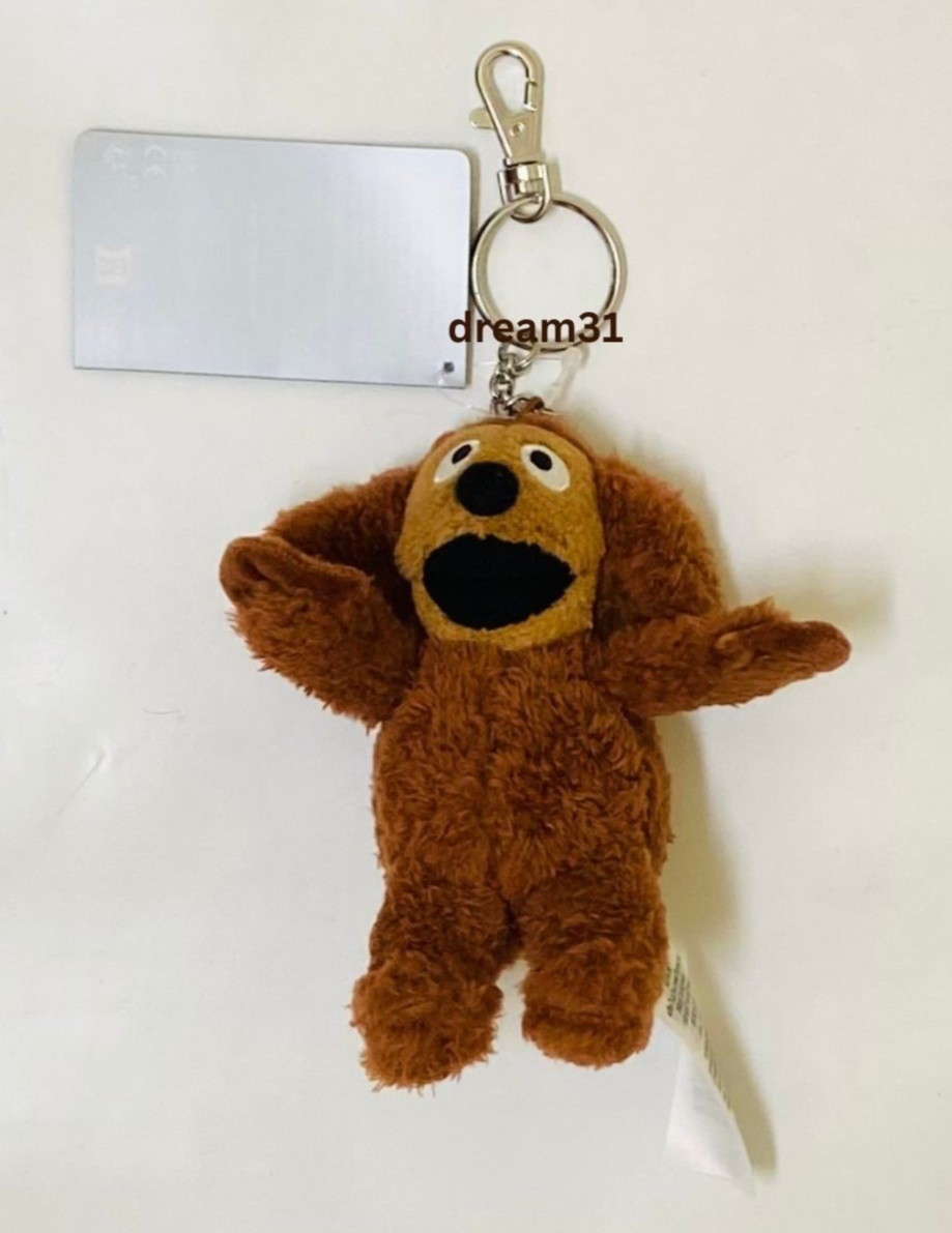 BNWT Disney The Muppets - Rowlf Bag Charm Mini Plush 5 1/2\ BNWT Disney The Muppets - Rowlf Bag Charm Mini Plush 5 1/2\