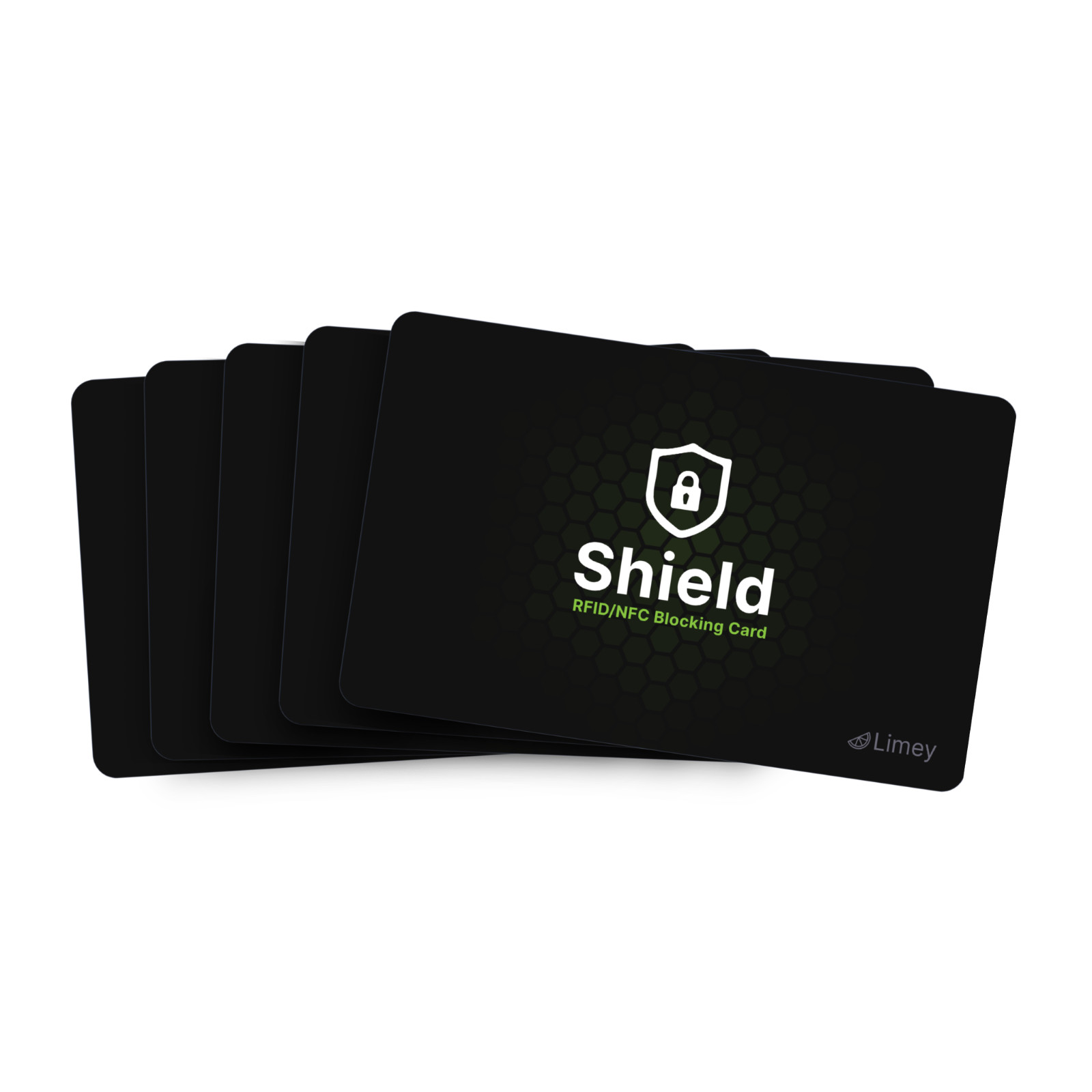 RFID Blocking Card for Wallet (5 pack) - Slim NFC Protector for Credit Debit ID