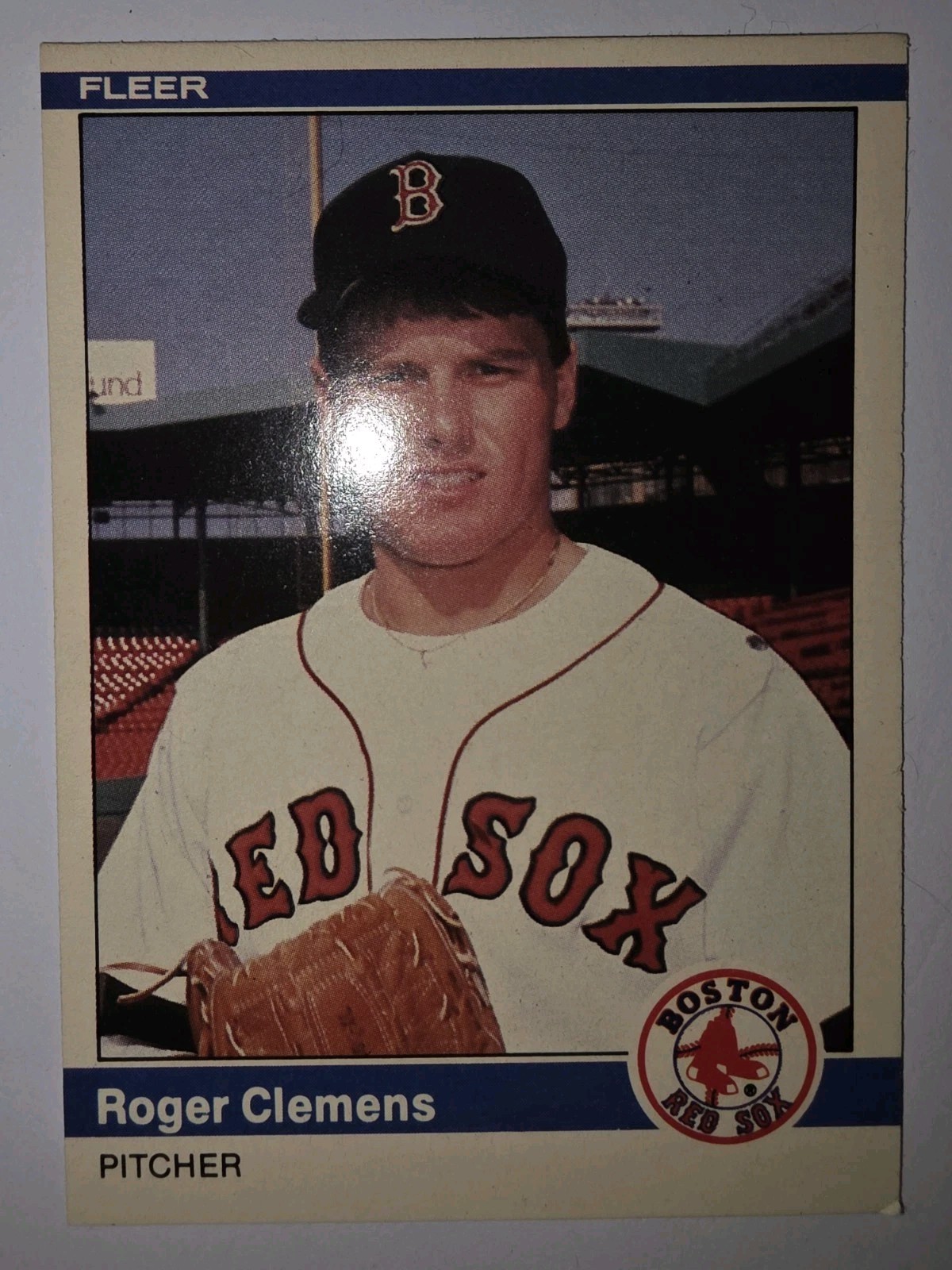 Roger Clemens 1984 Fleer Update Rookie #U-27 Boston Red Sox Vintage Baseball Raw Roger Clemens 1984 Fleer Update Rookie #U-27 Boston Red Sox Vintage Baseball Raw