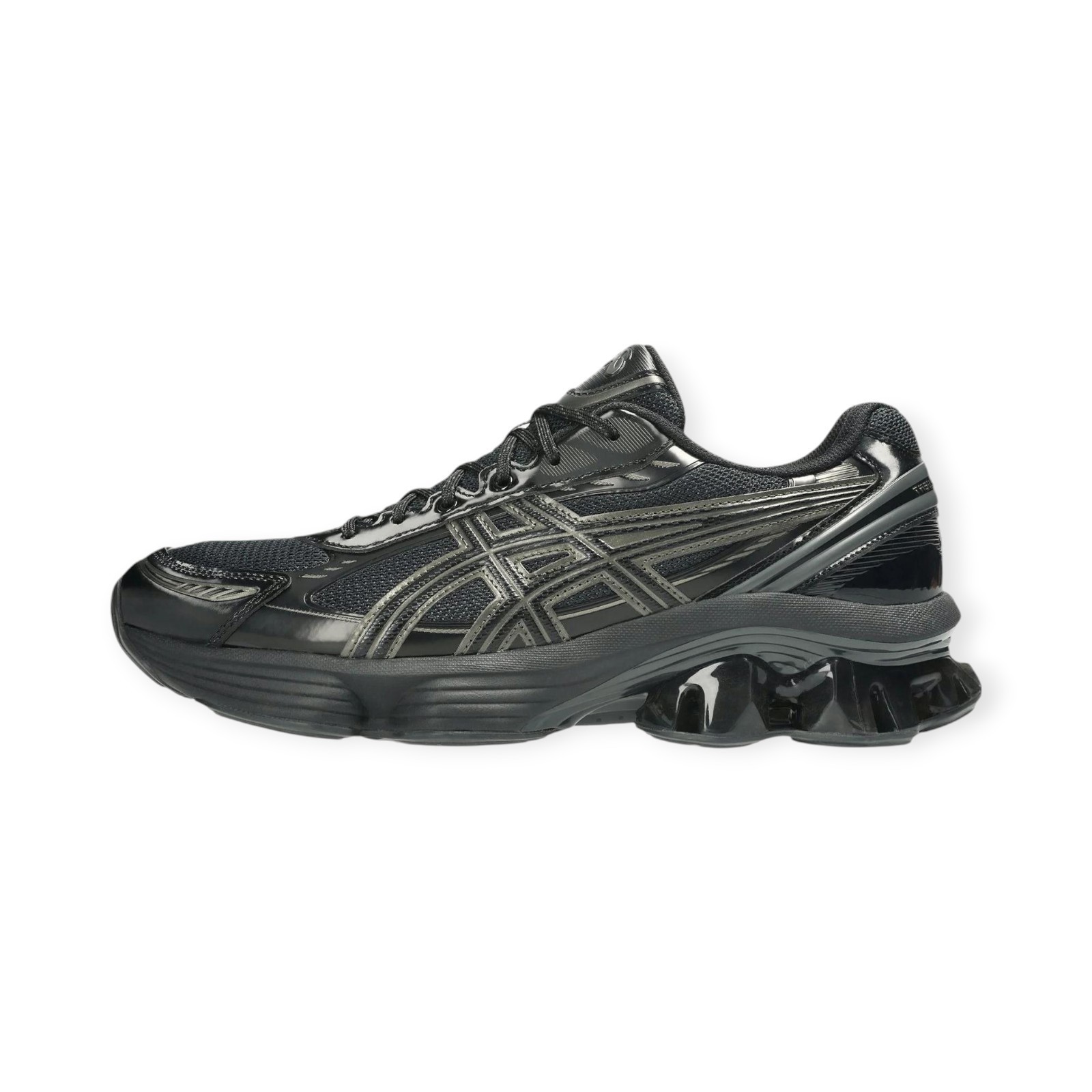 ASICS Gel Kinetic Fluent Black Graphite Lifestyle Running Shoes 1203A591-003