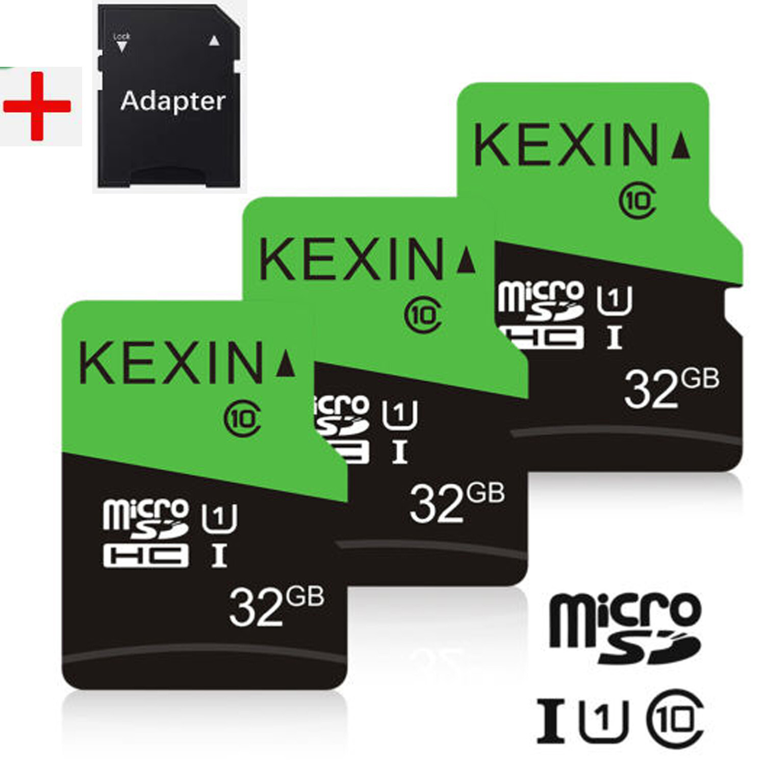 3Pack 32GB Micro SD TF Card SDHC Class 10 Flash Memory Card For Phone Camera 3Pack 32GB Micro SD TF Card SDHC Class 10 Flash Memory Card For Phone Camera